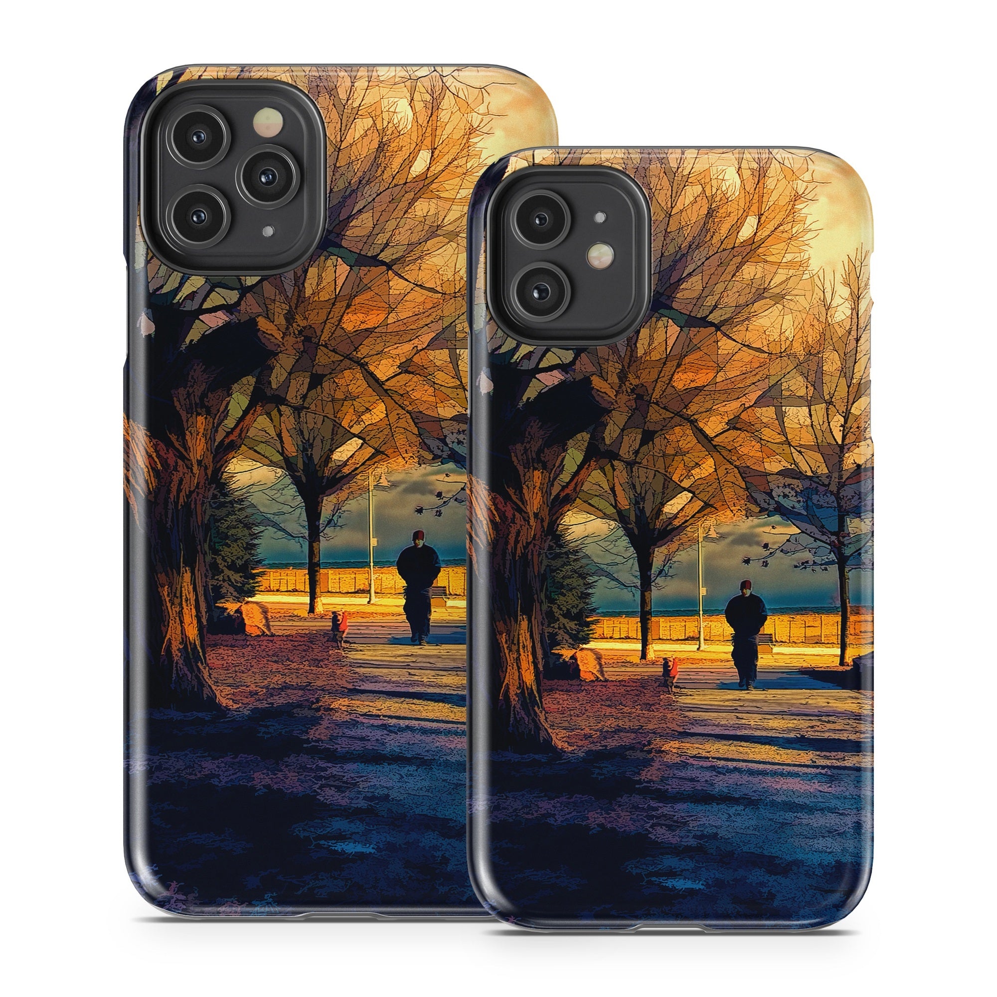 Man and Dog - Apple iPhone 11 Tough Case