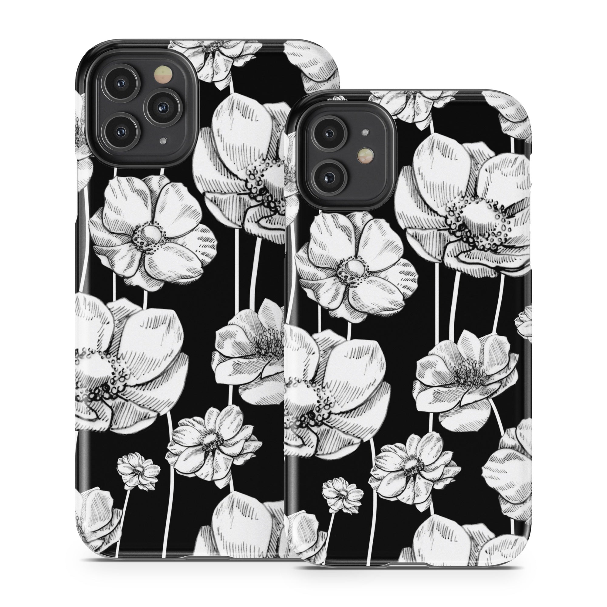 Striped Blooms - Apple iPhone 11 Tough Case