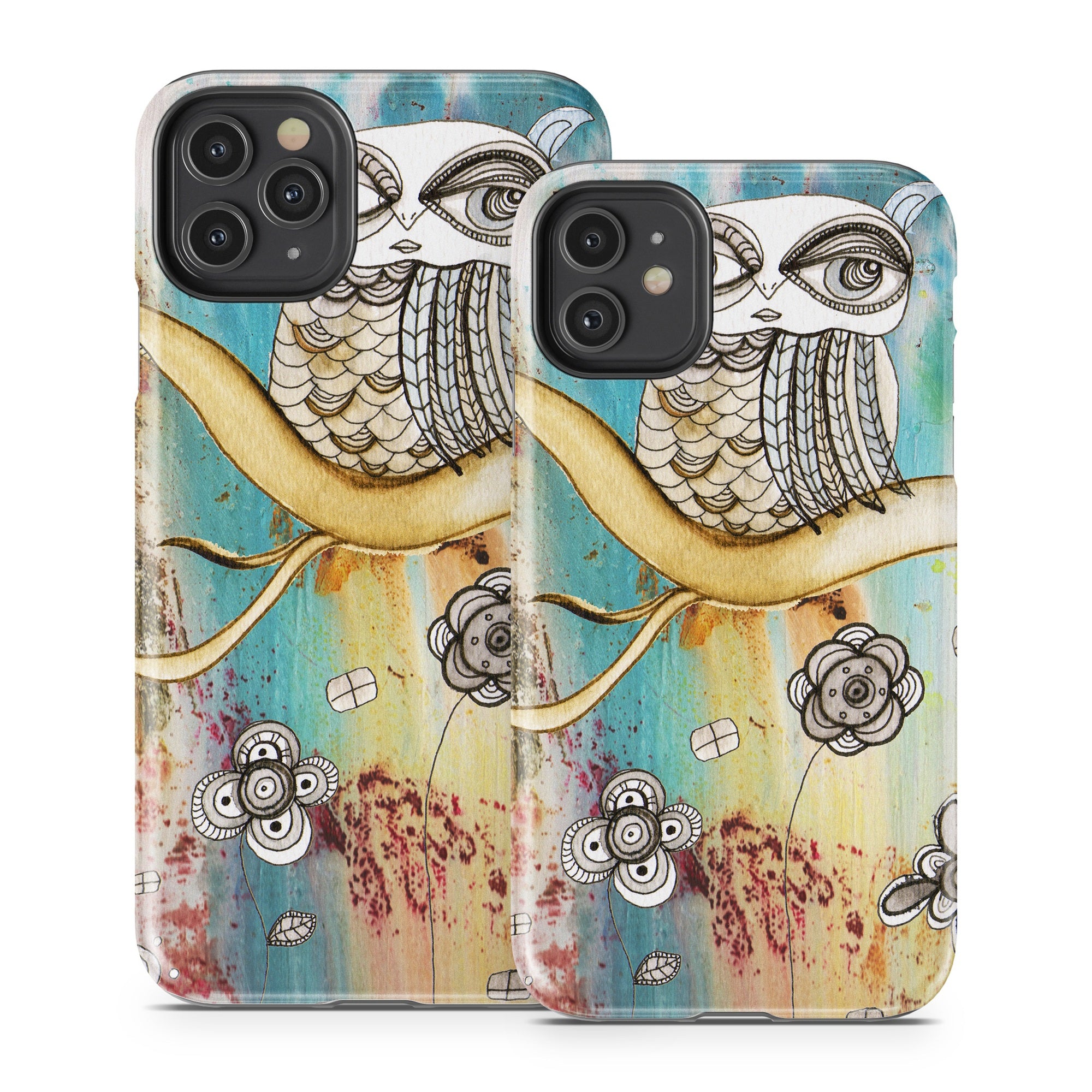 Surreal Owl - Apple iPhone 11 Tough Case