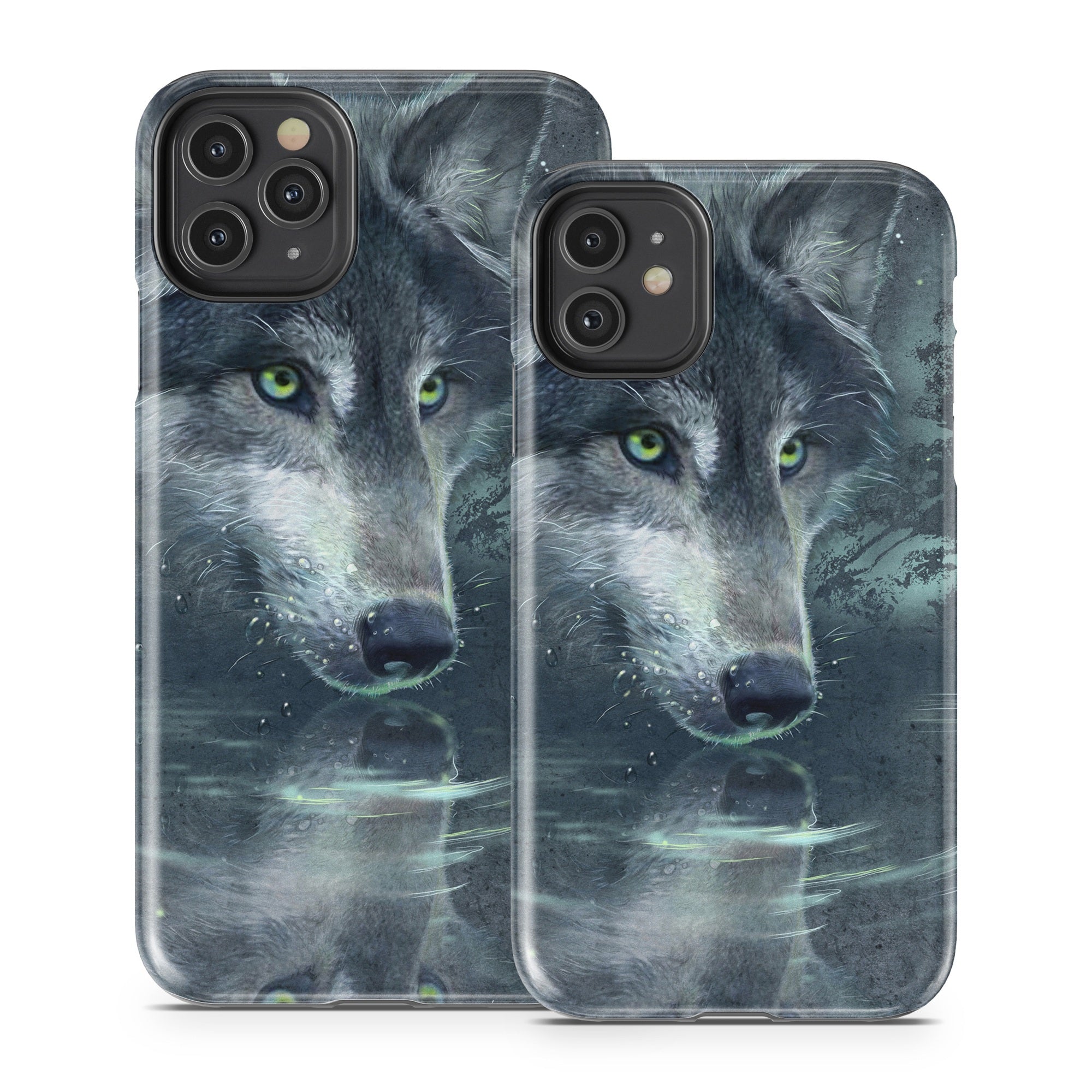 Wolf Reflection - Apple iPhone 11 Tough Case