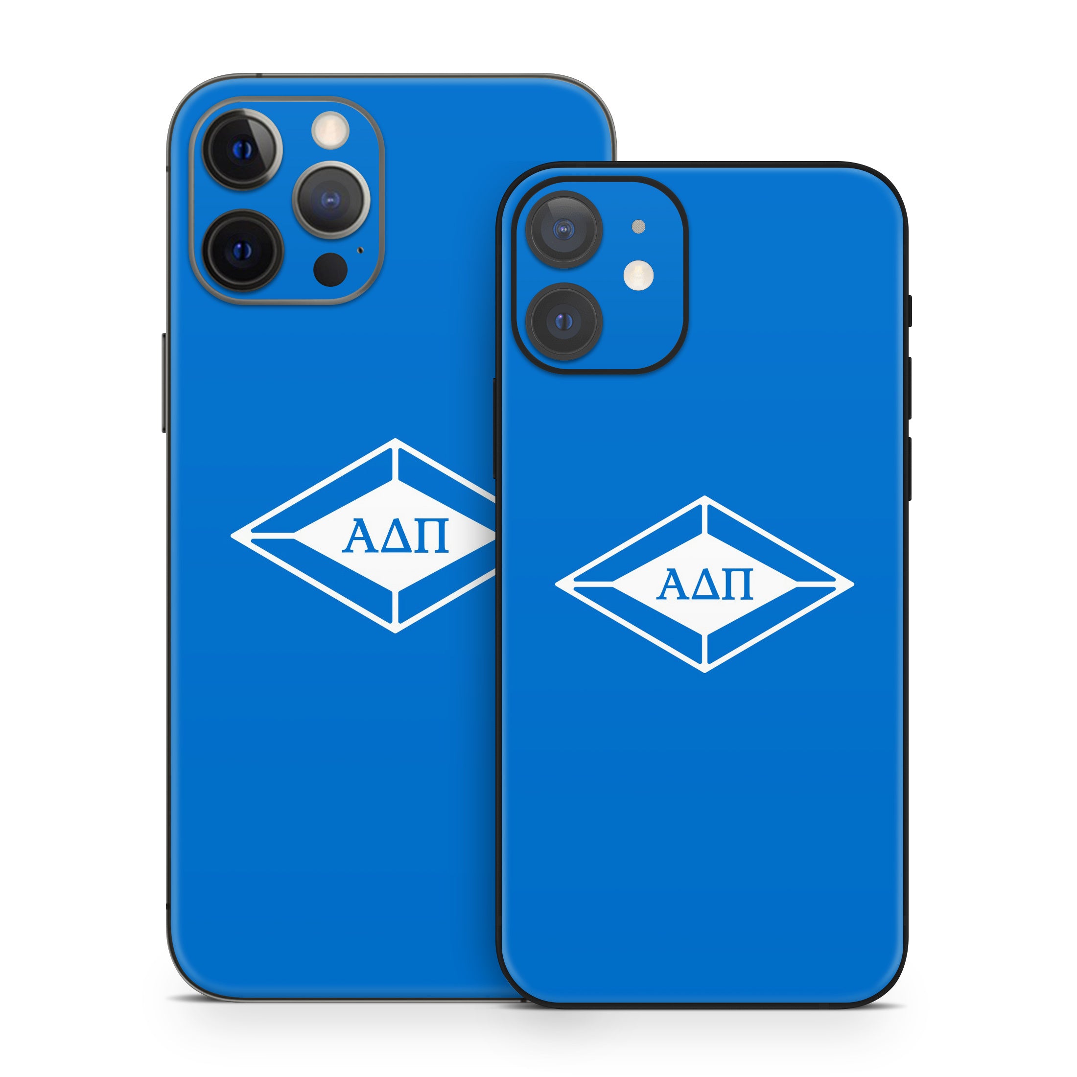 Alpha Delta Pi Diamond Letters Azure - Apple iPhone 12 Skin