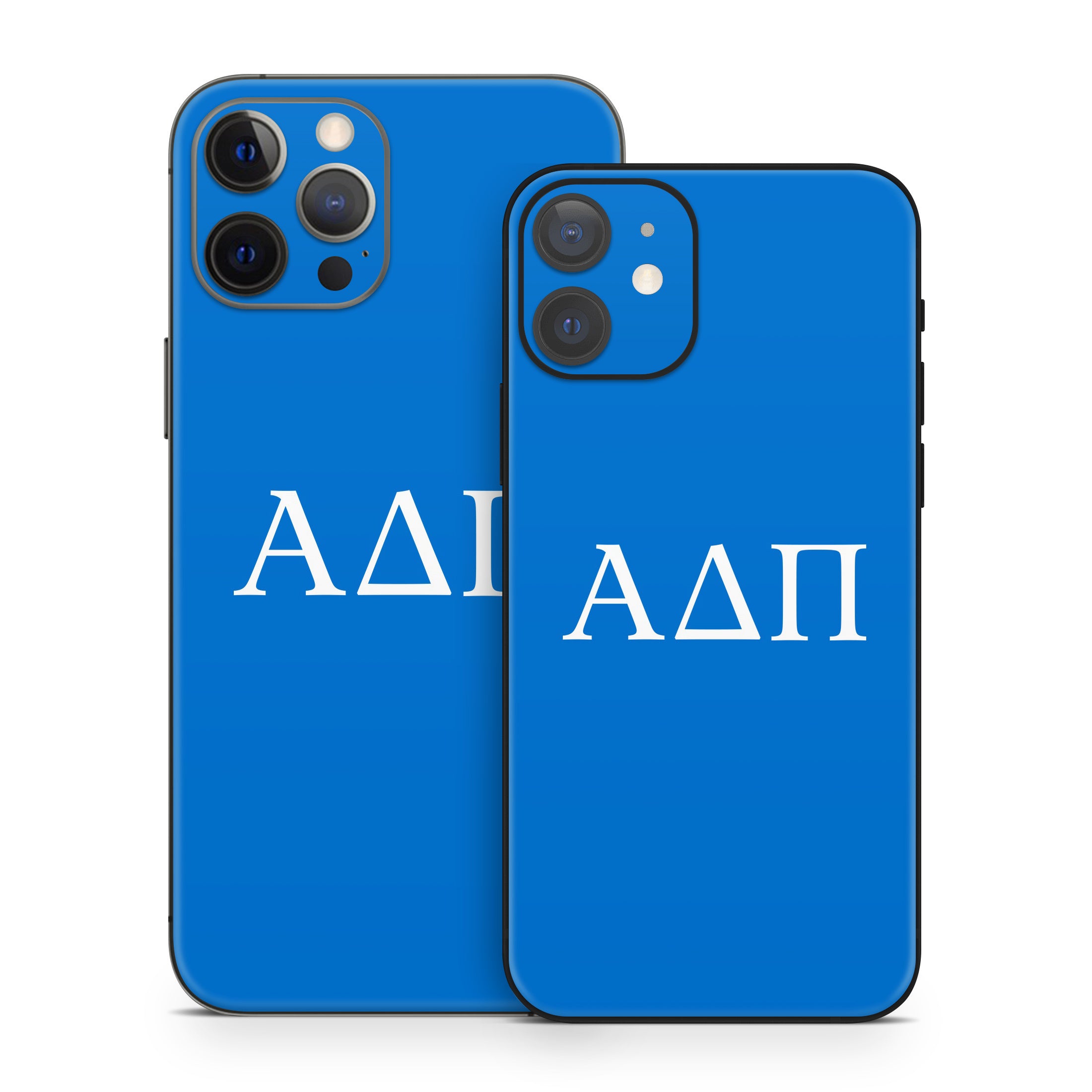 Alpha Delta Pi Greek Letters Azure - Apple iPhone 12 Skin