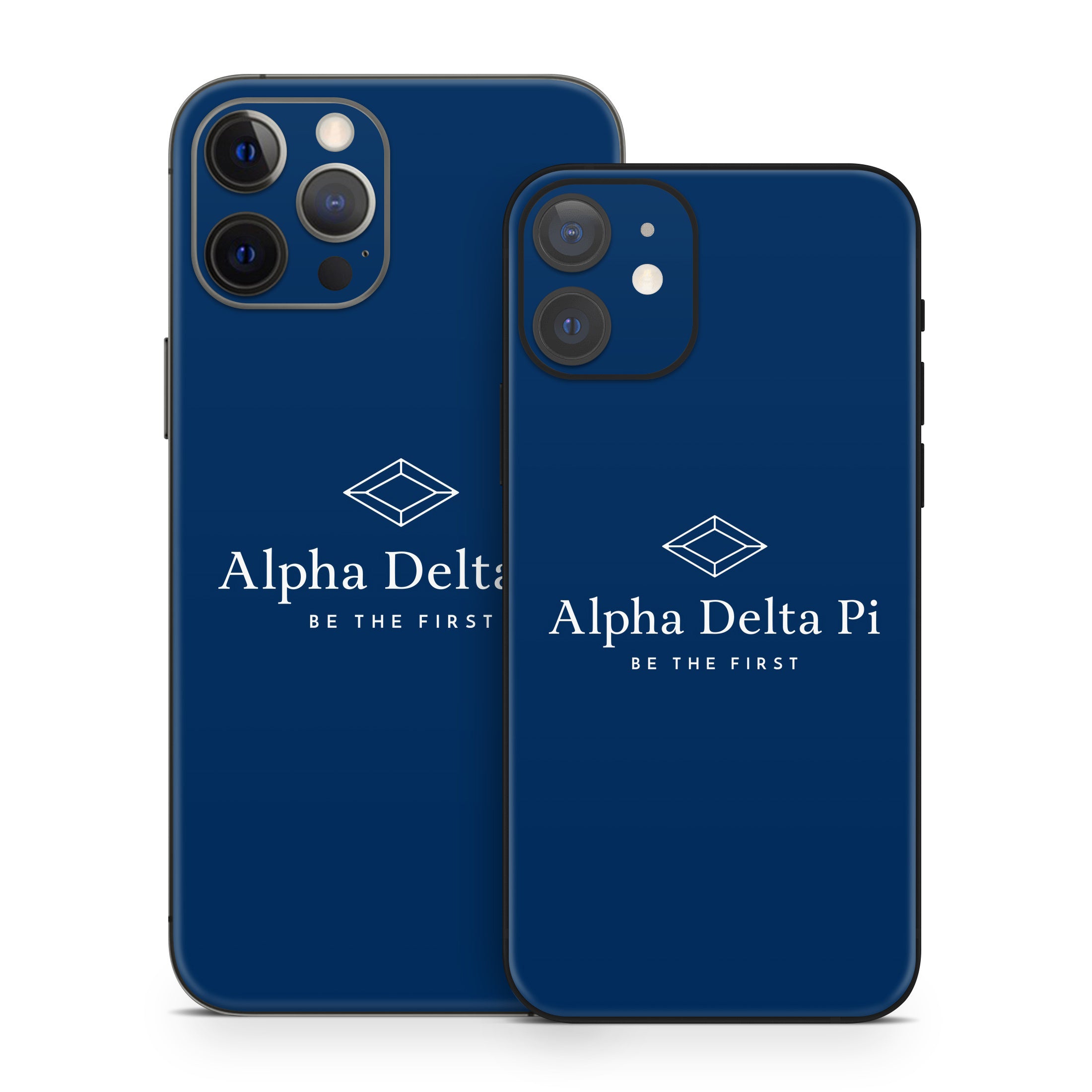Alpha Delta Pi Primary Logo Midnight - Apple iPhone 12 Skin