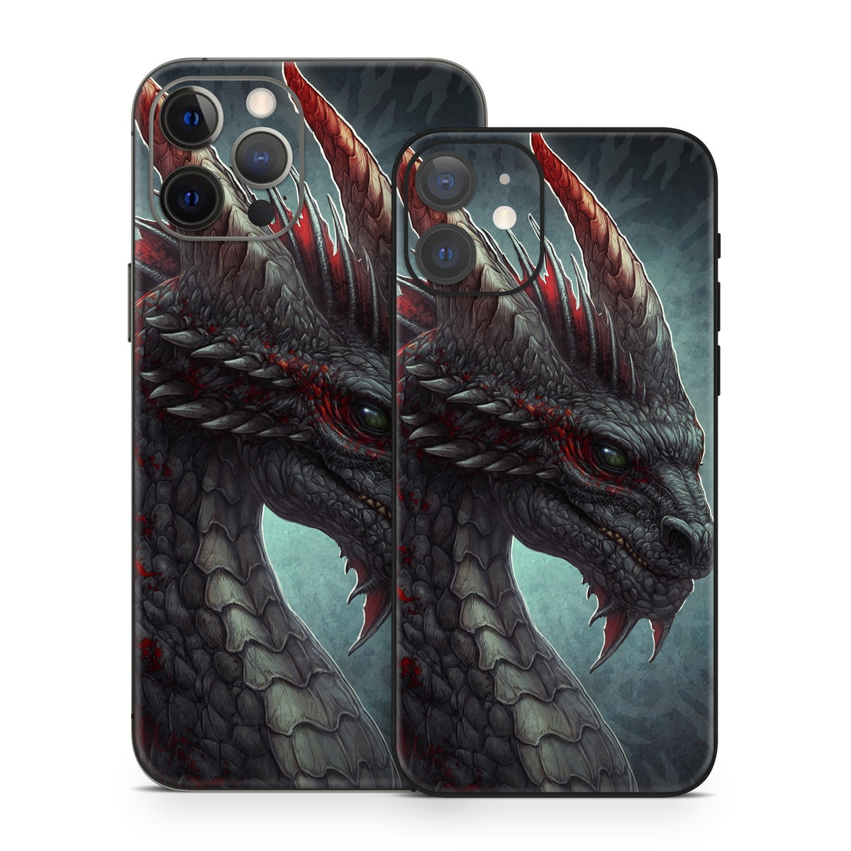 Black Dragon - Apple iPhone 12 Skin