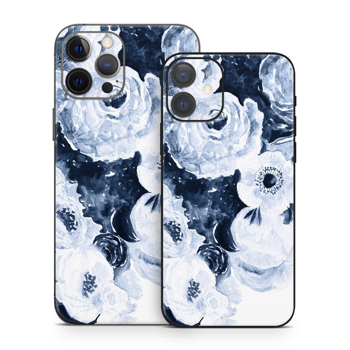 Blue Blooms - Apple iPhone 12 Skin