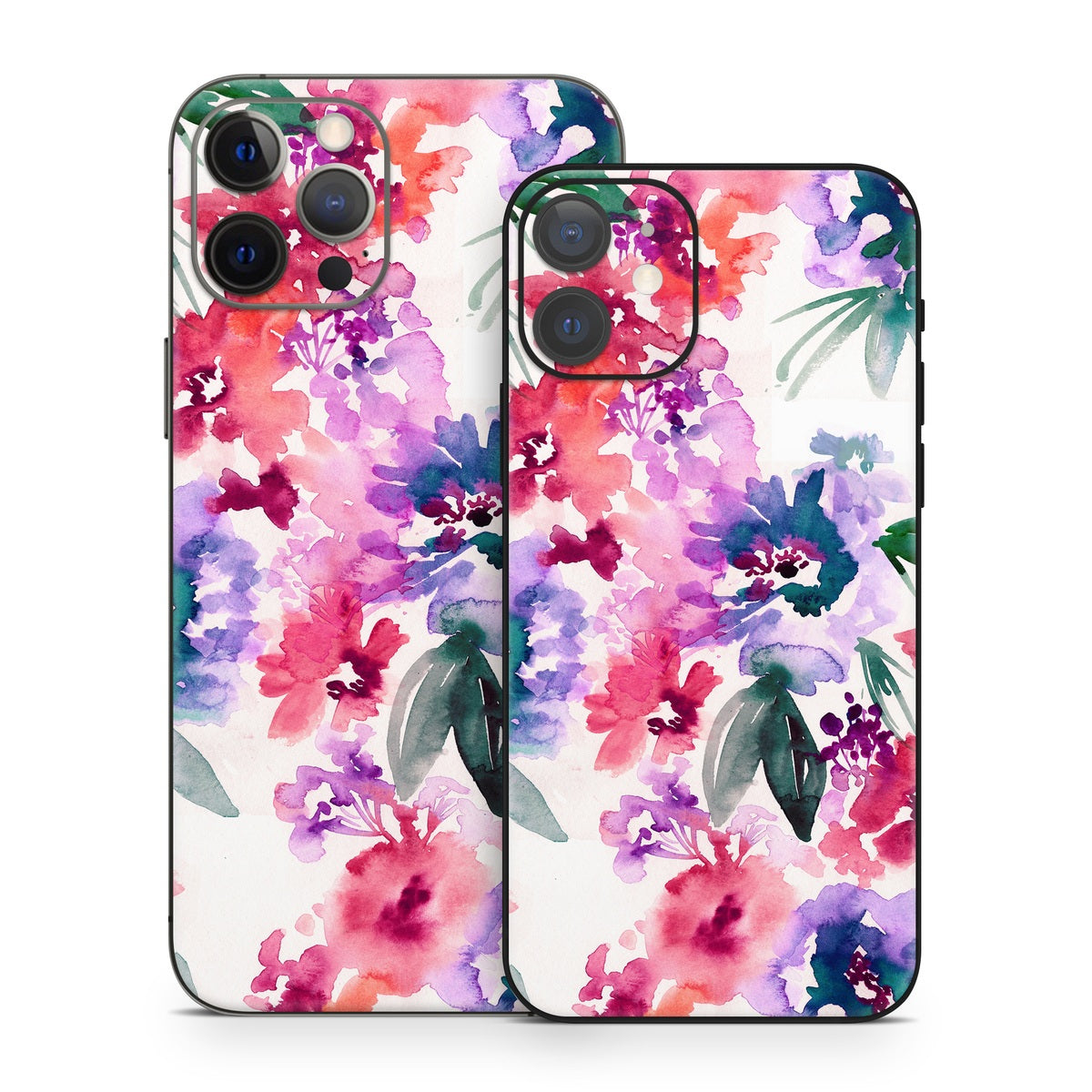 Blurred Flowers - Apple iPhone 12 Skin