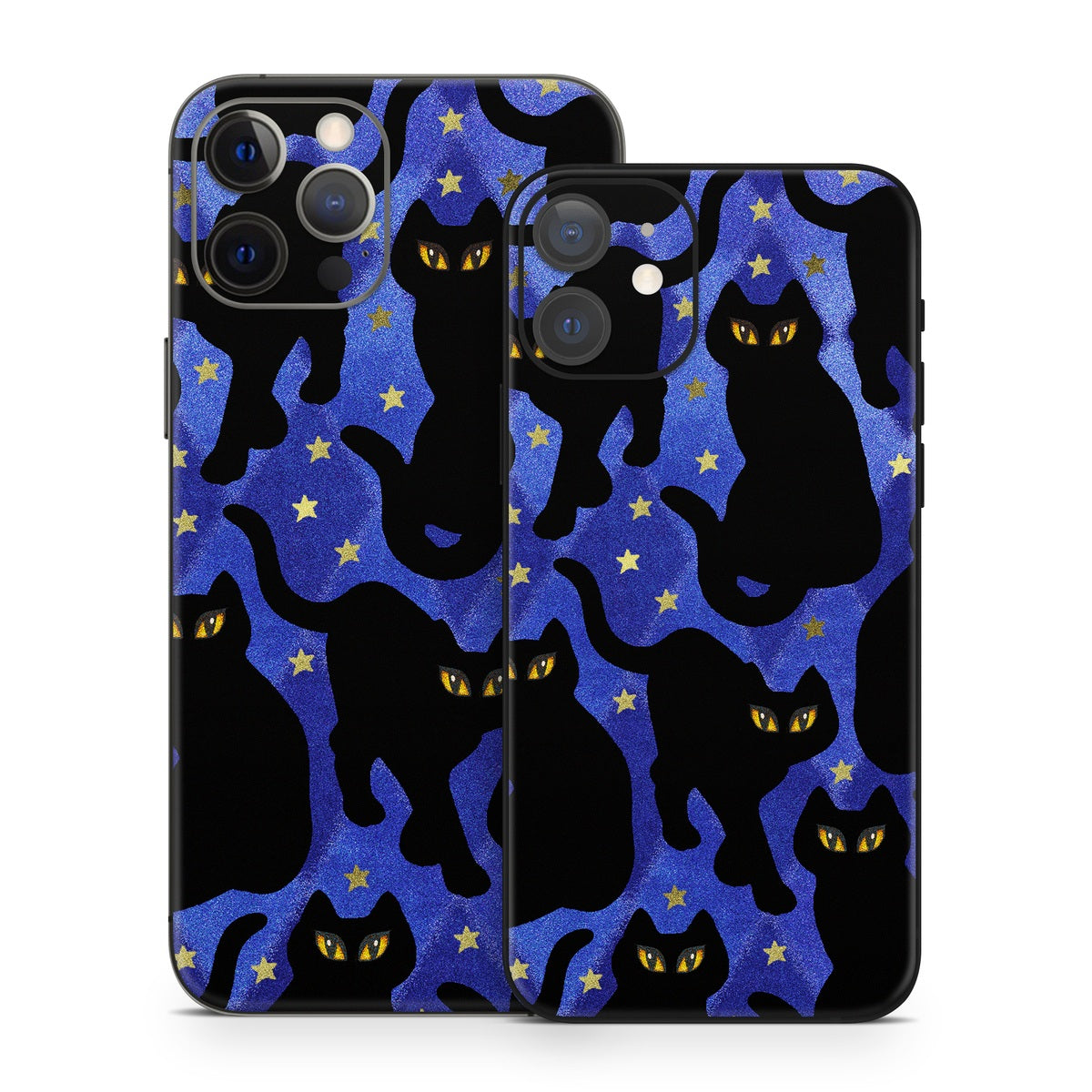 Cat Silhouettes - Apple iPhone 12 Skin