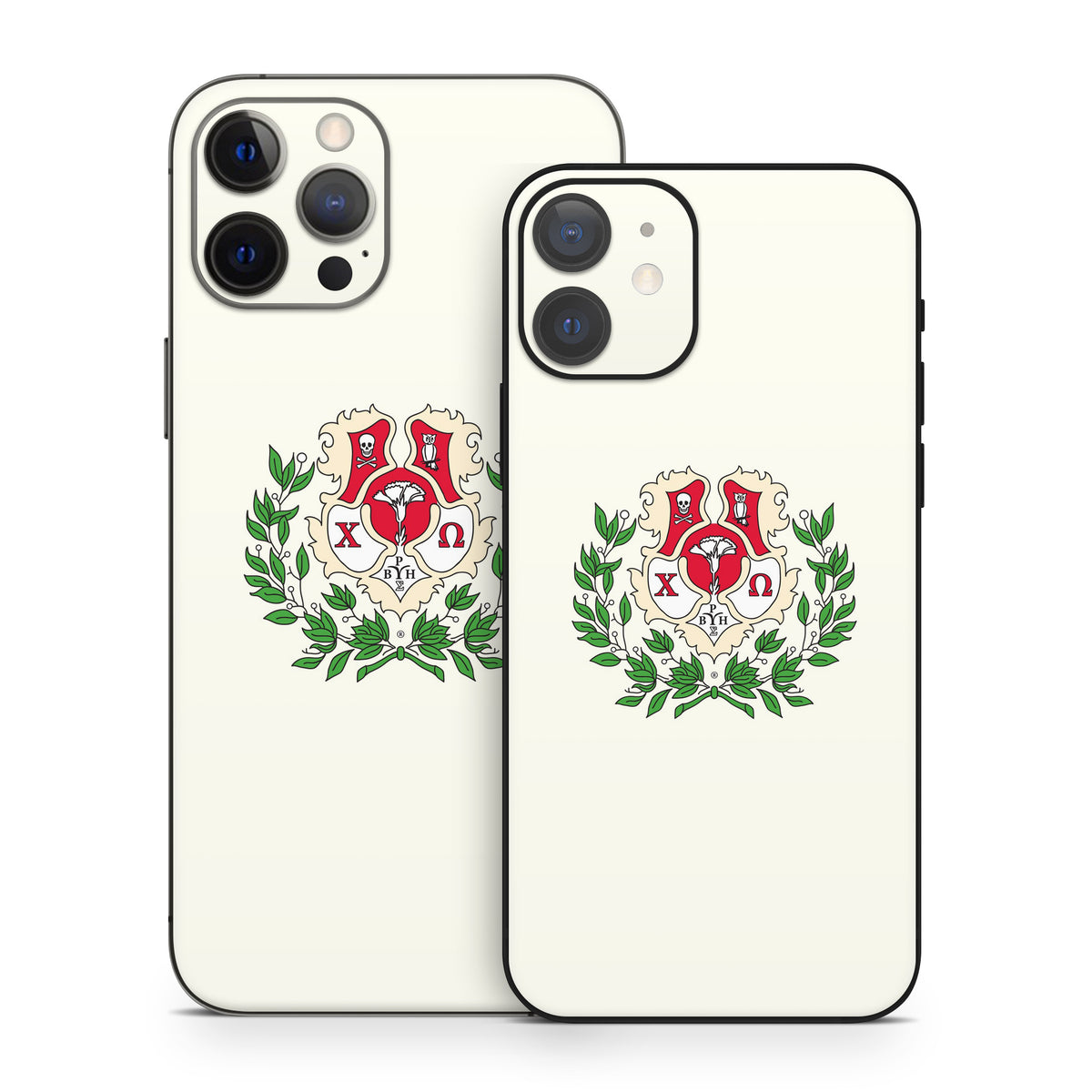 Chi Omega Crest Cream - Apple iPhone 12 Skin