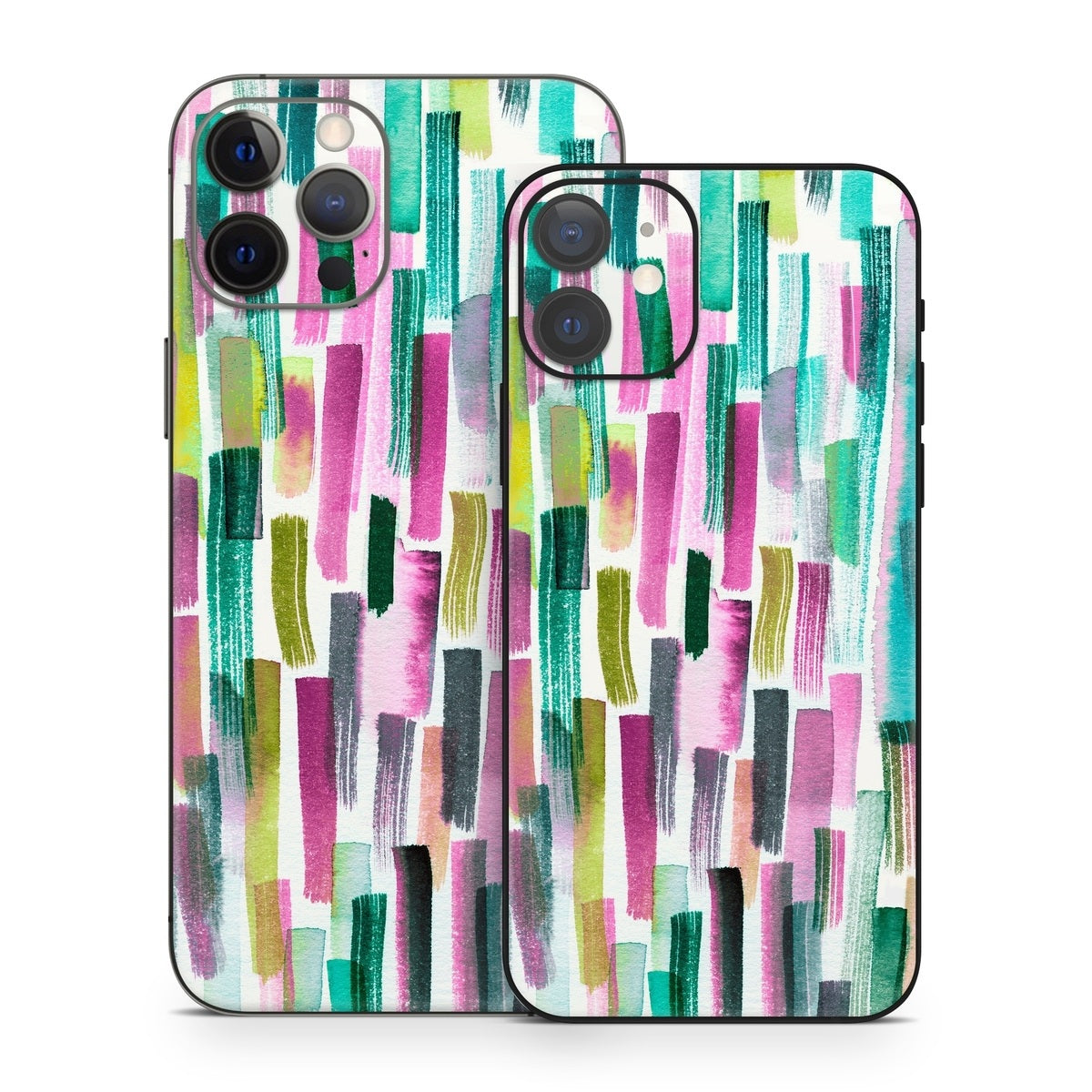 Colorful Brushstrokes - Apple iPhone 12 Skin