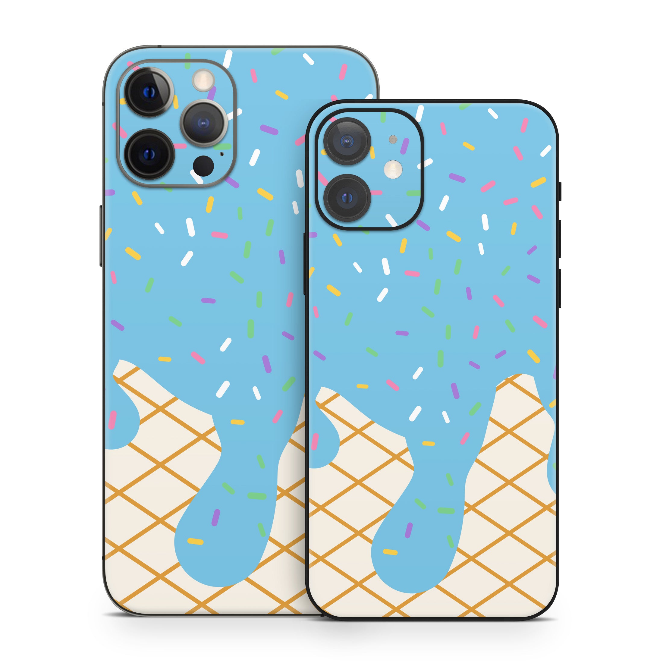 Cotton Candy Ice Cream Drip - Apple iPhone 12 Skin