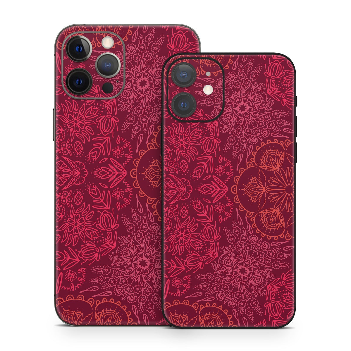 Floral Vortex - Apple iPhone 12 Skin