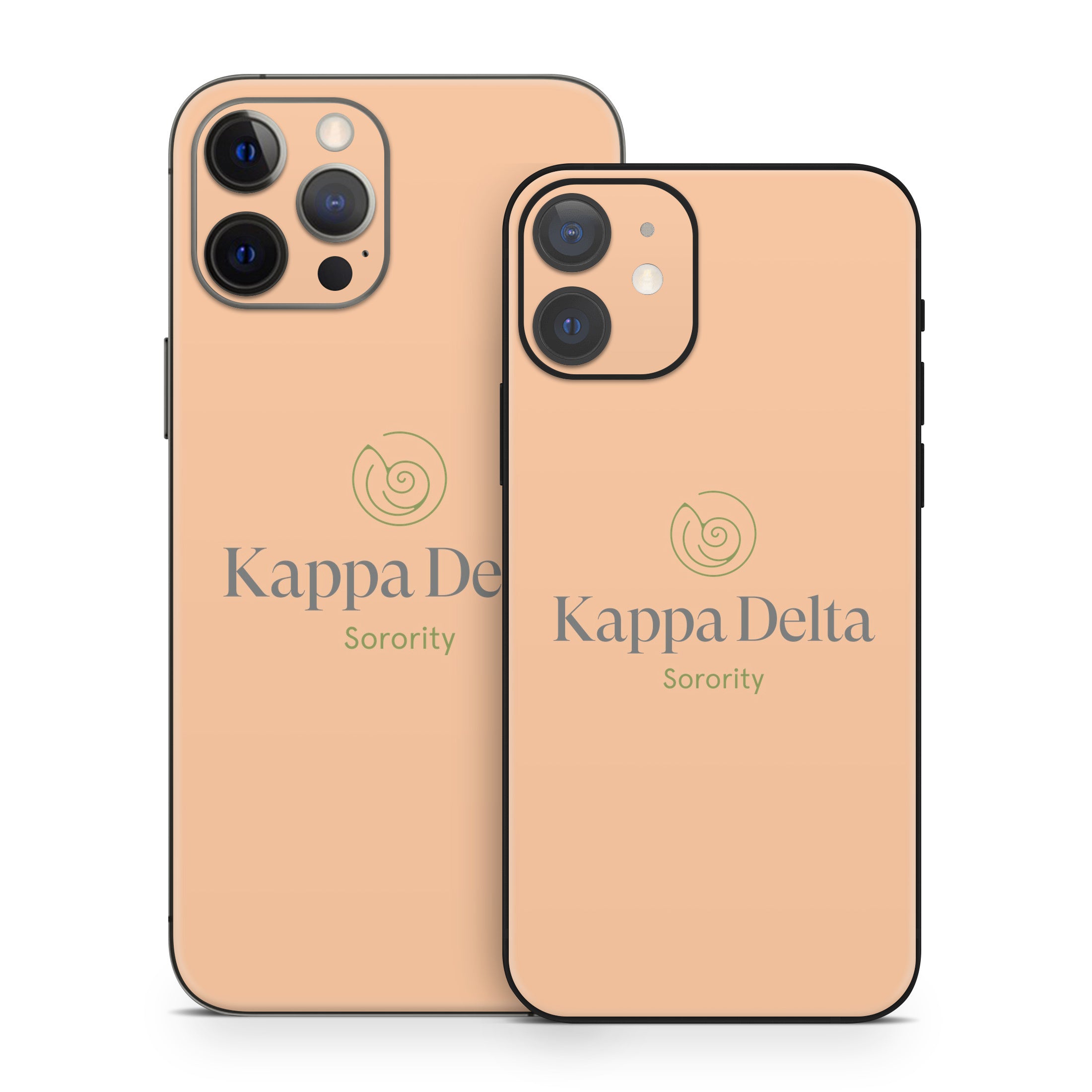 Kappa Delta Primary Logo Empowered Peach - Apple iPhone 12 Skin