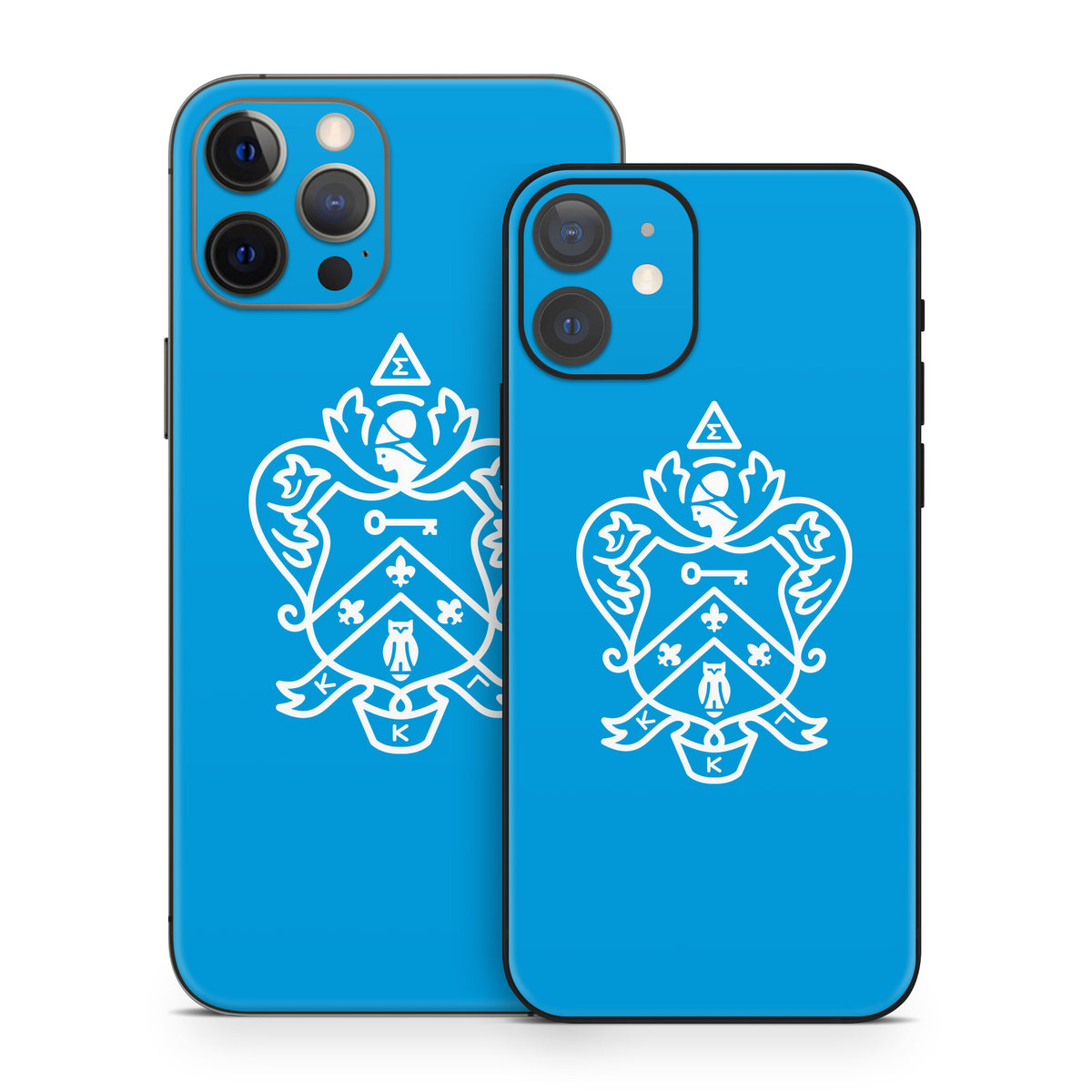 Kappa Kappa Gamma Coat of Arms Gamma Blue - Apple iPhone 12 Skin
