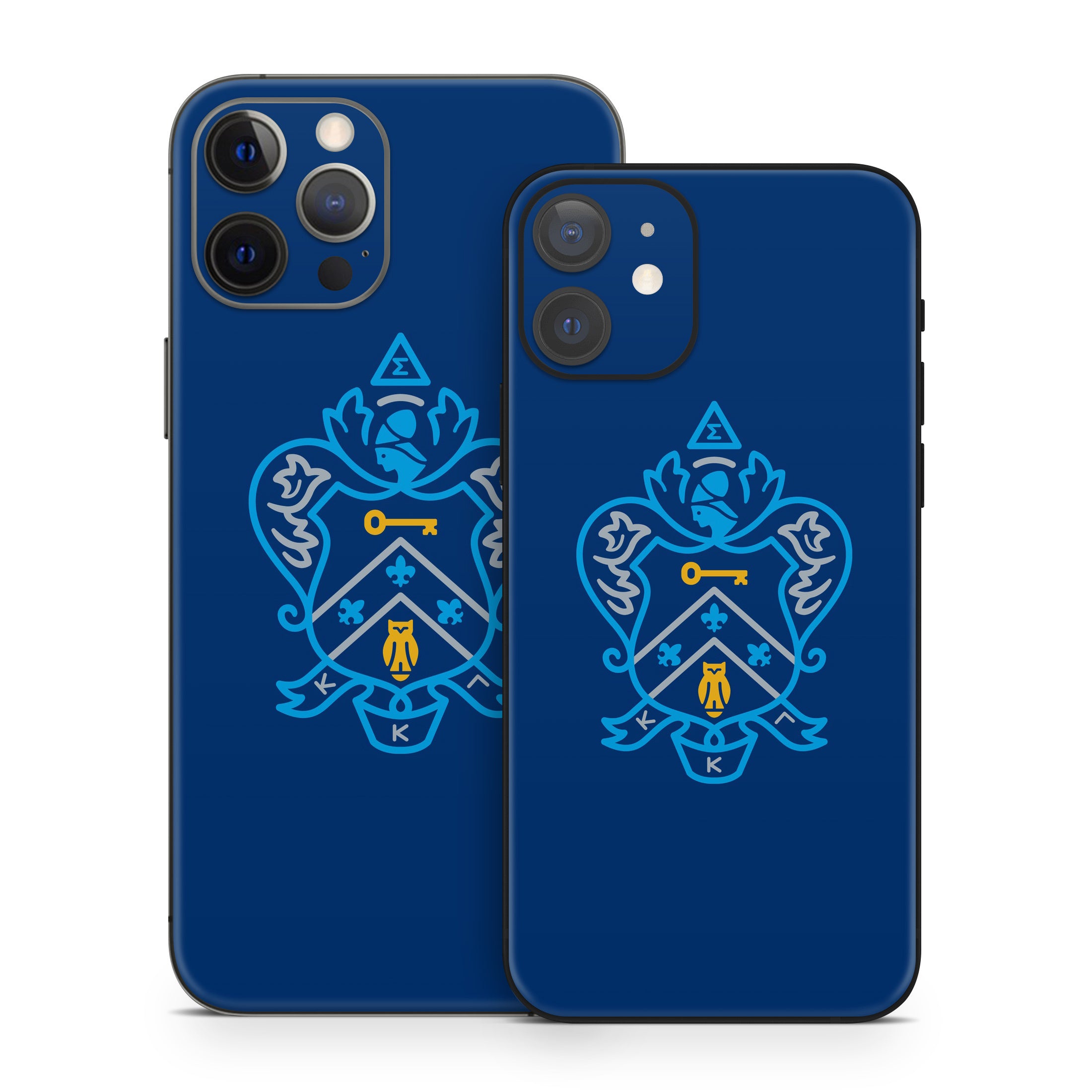 Kappa Kappa Gamma Coat of Arms Kappa Blue - Apple iPhone 12 Skin