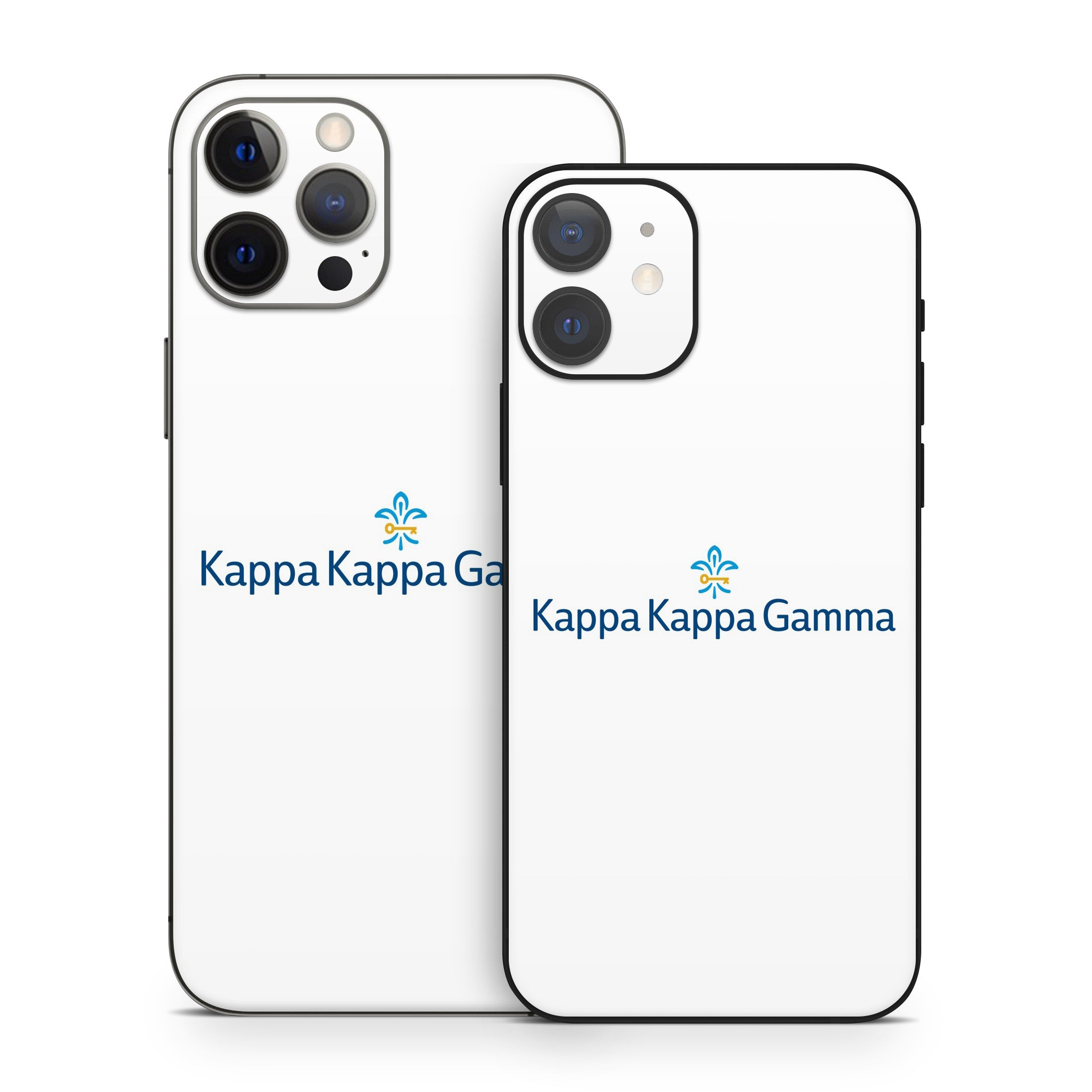 Kappa Kappa Gamma Brandmark White - Apple iPhone 12 Skin
