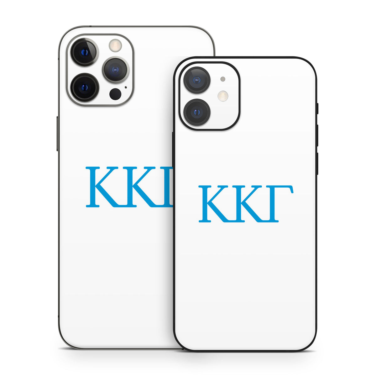 Kappa Kappa Gamma Greek Letters White - Apple iPhone 12 Skin