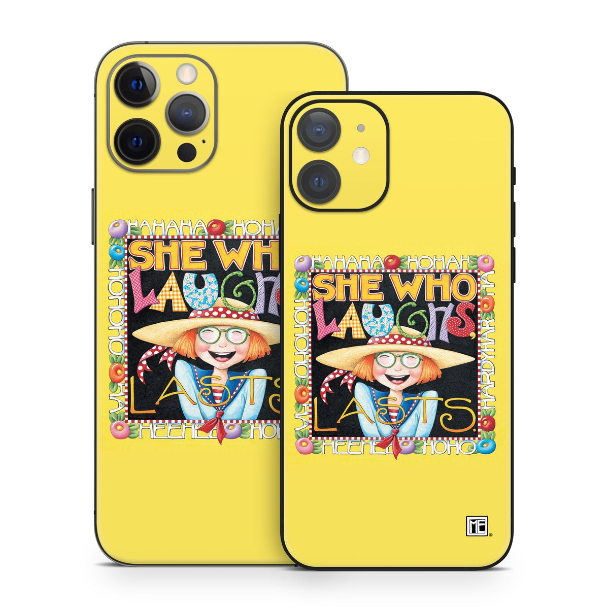 She Who Laughs - Apple iPhone 12 Skin