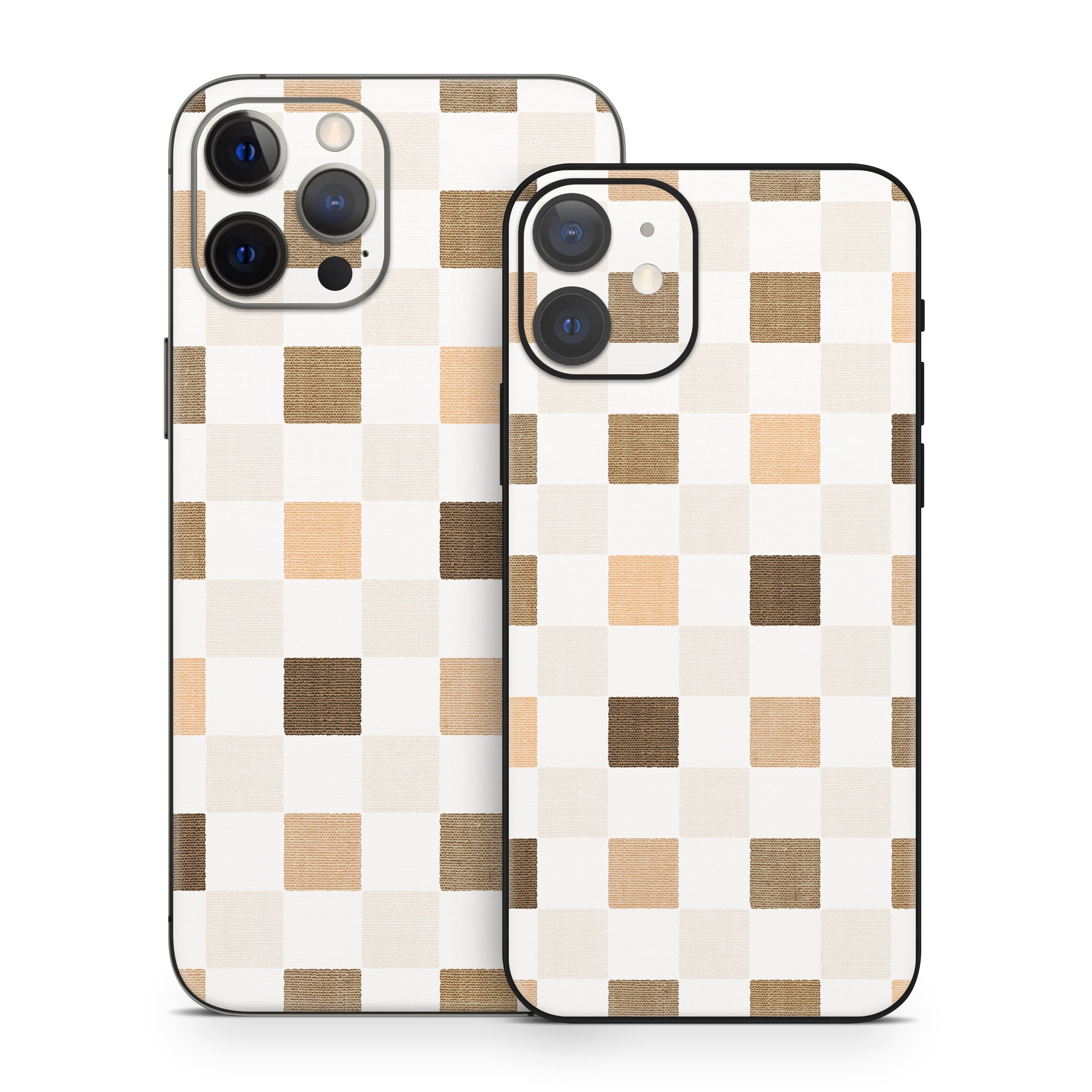 Neutral Checker - Apple iPhone 12 Skin
