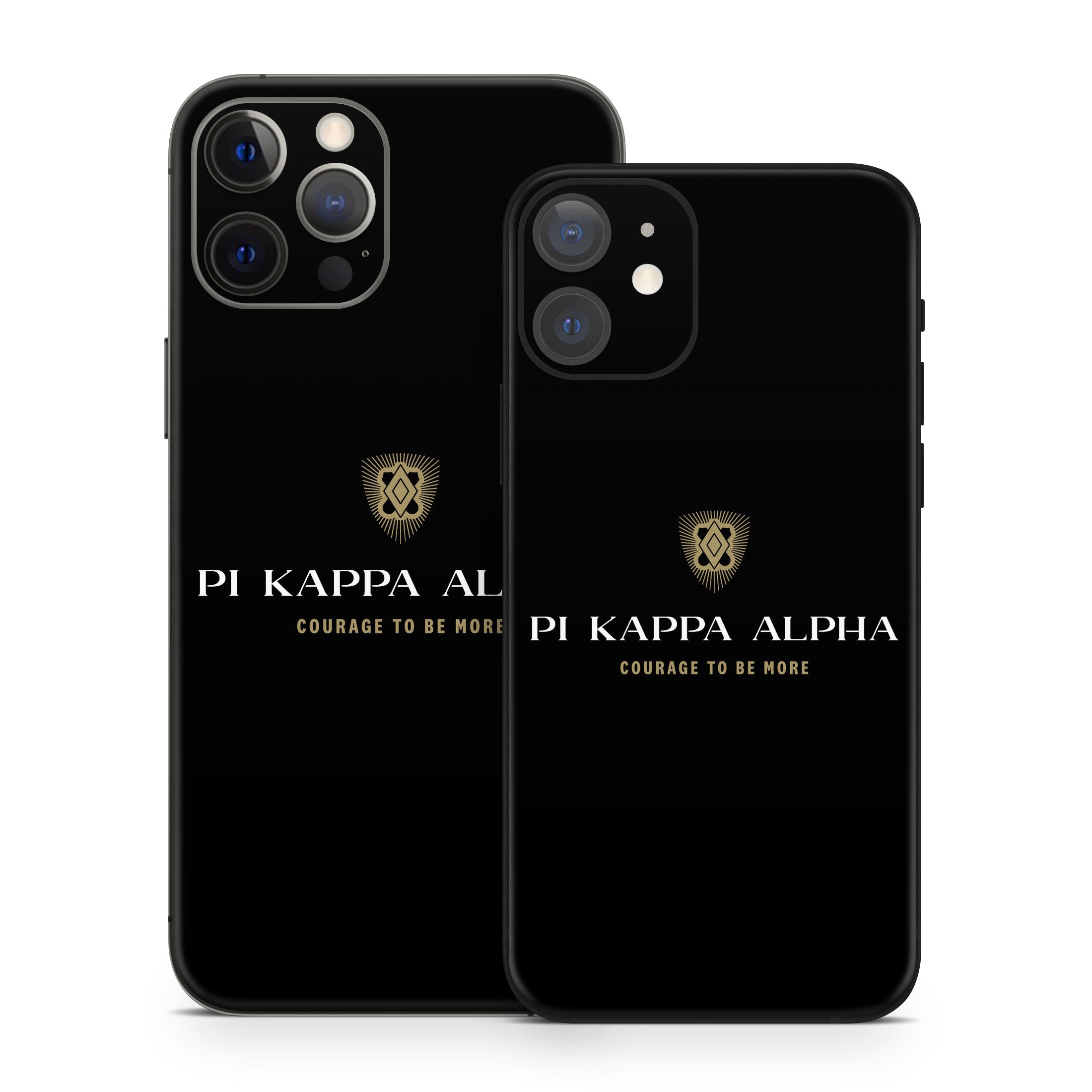 Pi Kappa Alpha Formal Logo Black - Apple iPhone 12 Skin