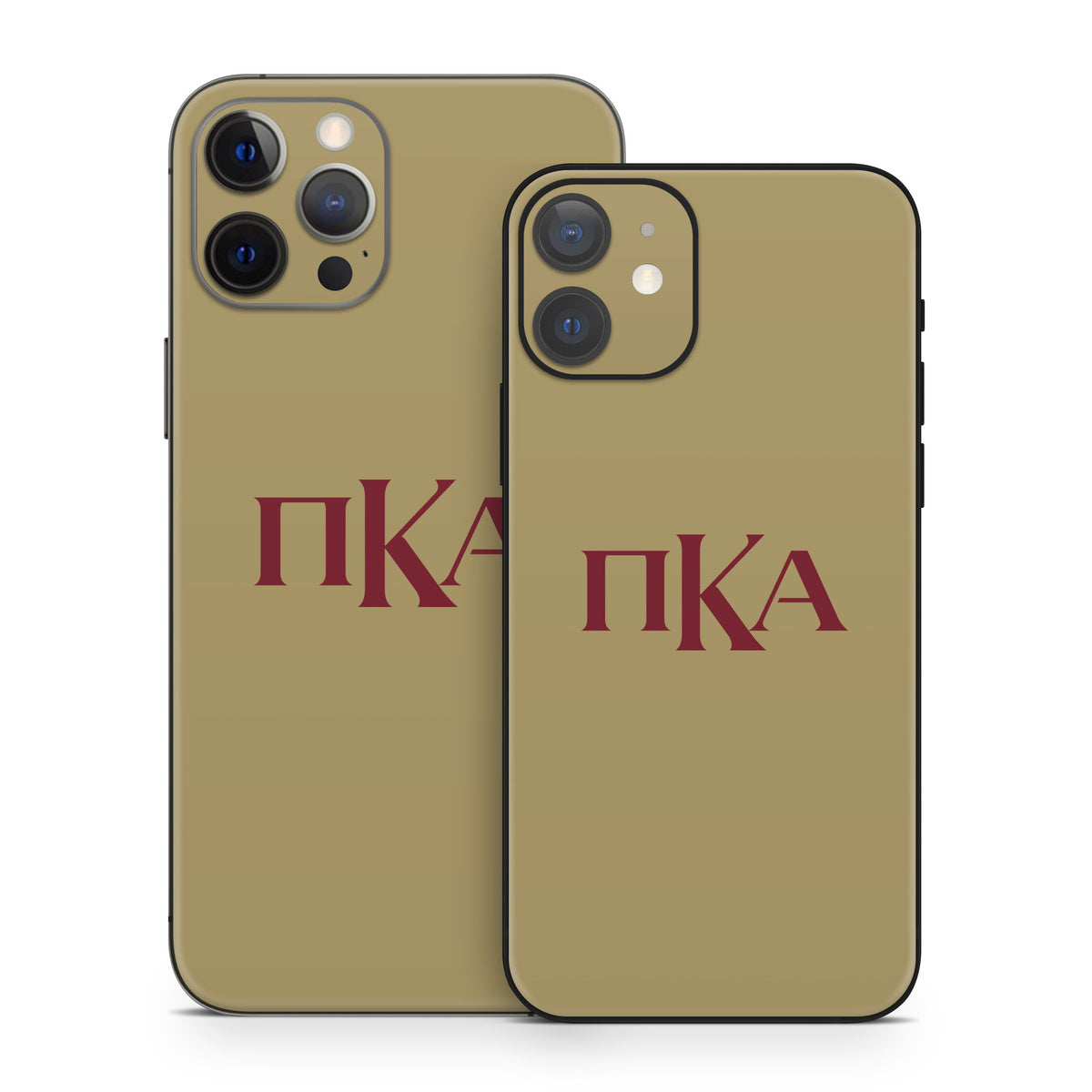 Pi Kappa Alpha Greek Letters Gold - Apple iPhone 12 Skin