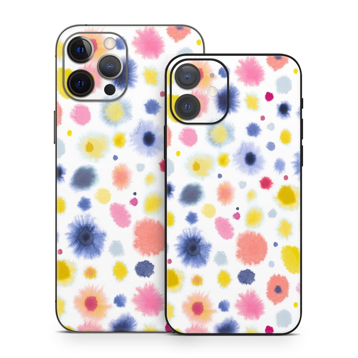 Red Blue Dots - Apple iPhone 12 Skin