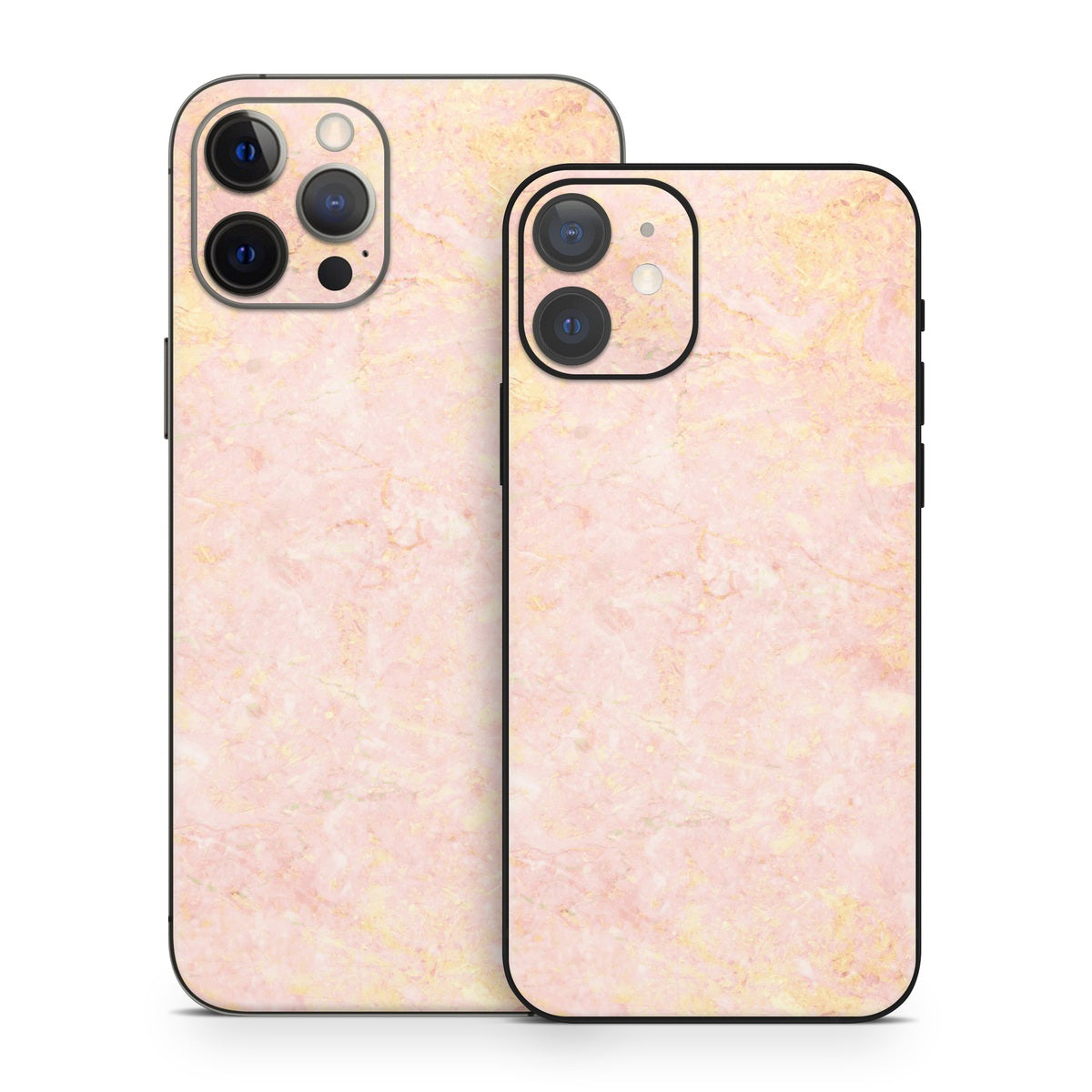 Rose Gold Marble Apple iPhone 12 Skin
