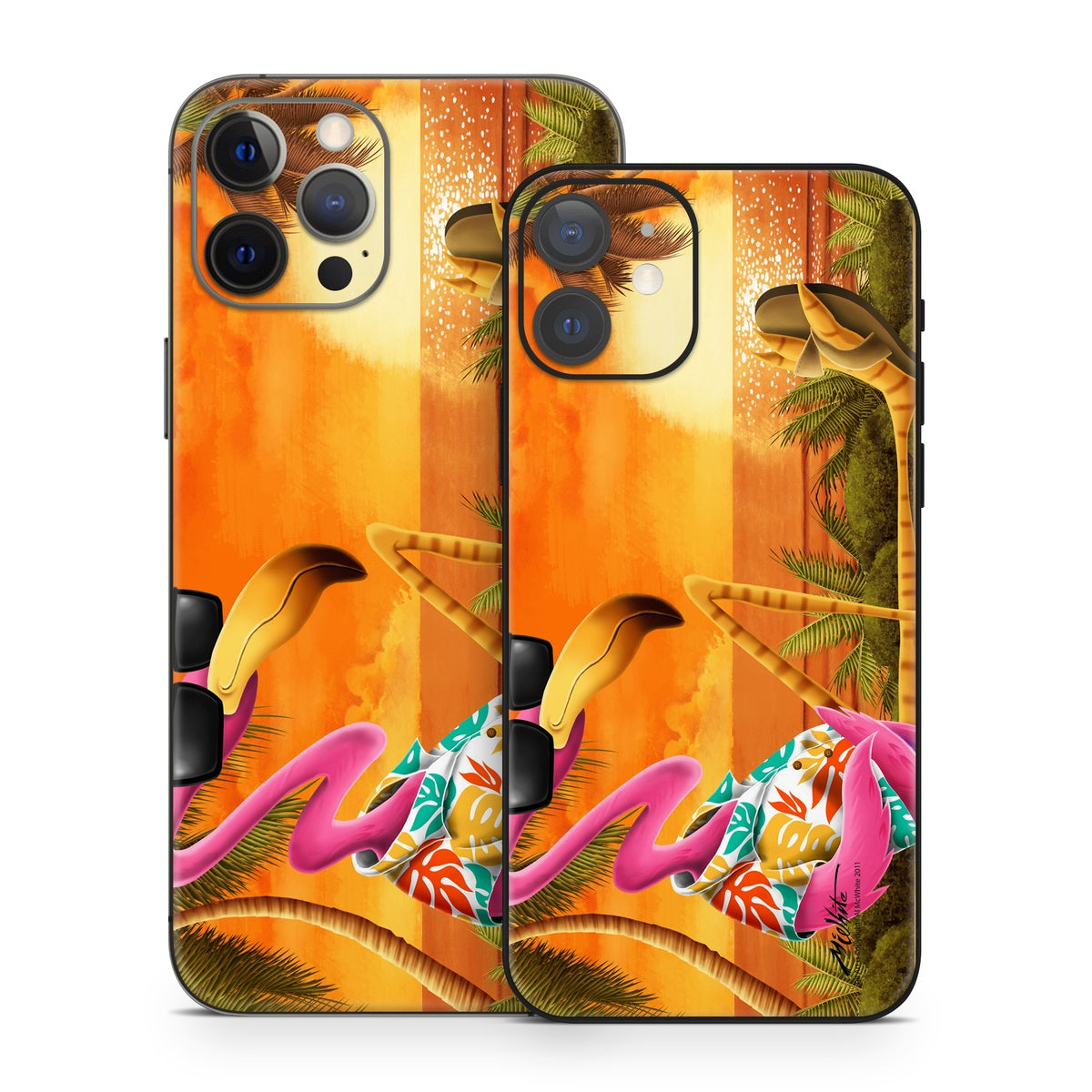 Sunset Flamingo - Apple iPhone 12 Skin
