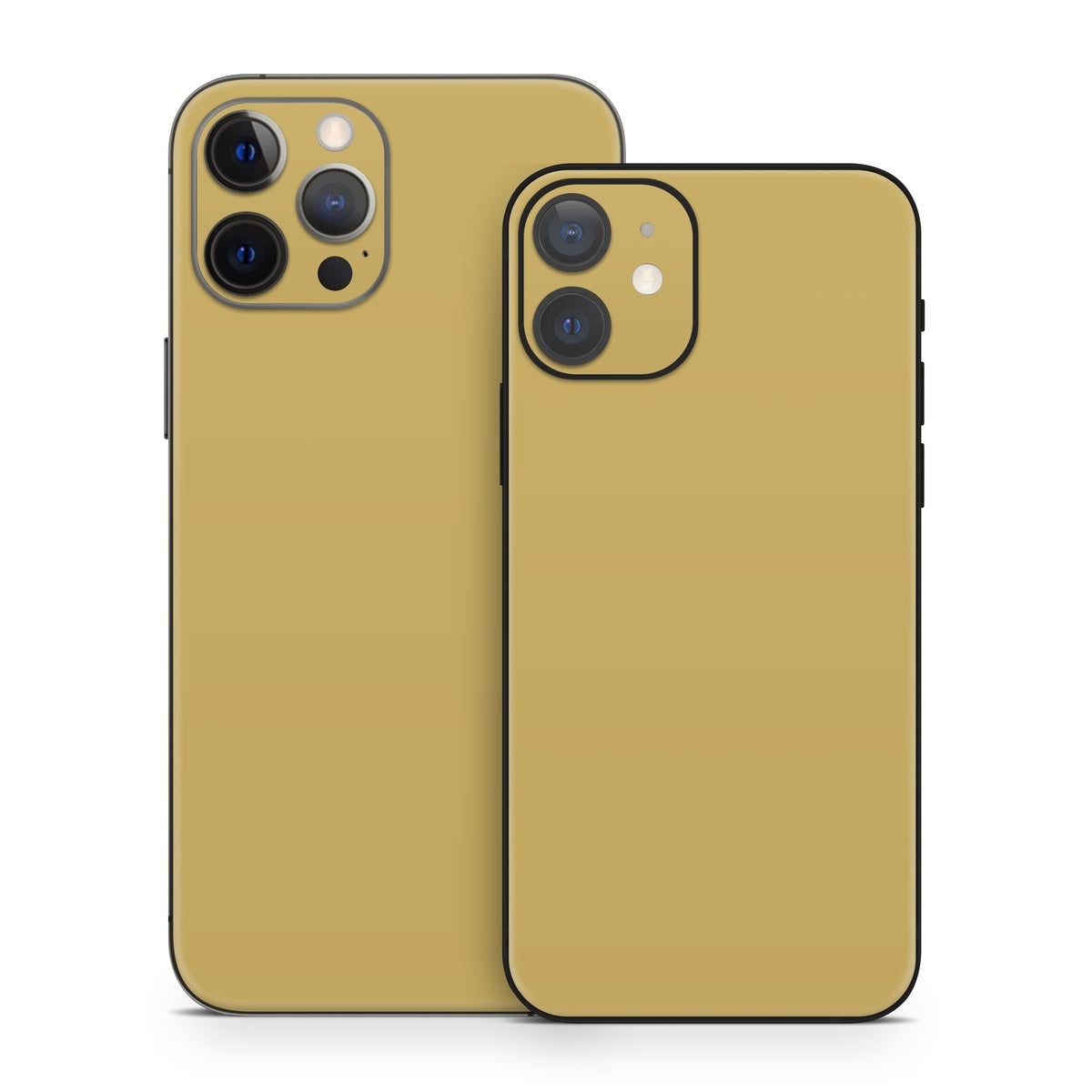 Solid State Mustard - Apple iPhone 12 Skin