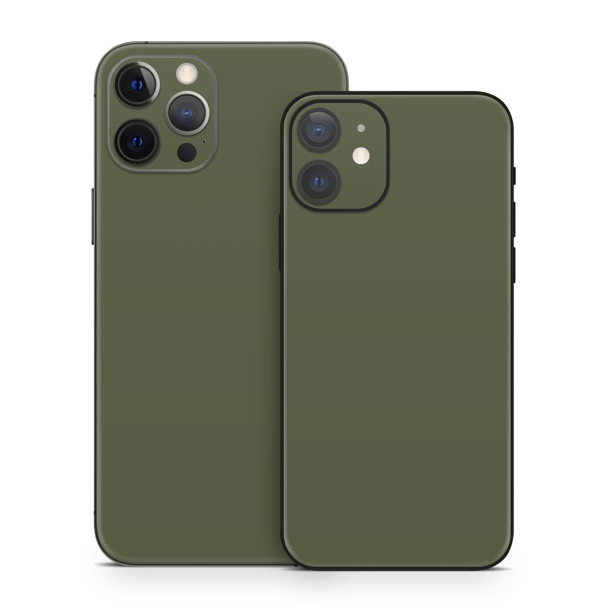 Solid State Olive Drab - Apple iPhone 12 Skin