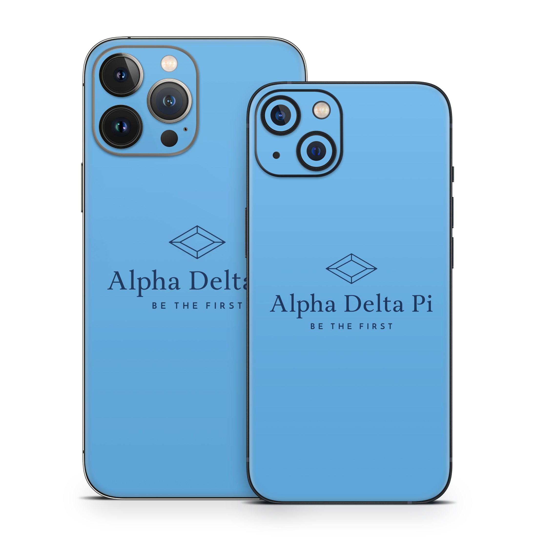 Alpha Delta Pi Primary Logo Adelphean Blue - Apple iPhone 13 Skin