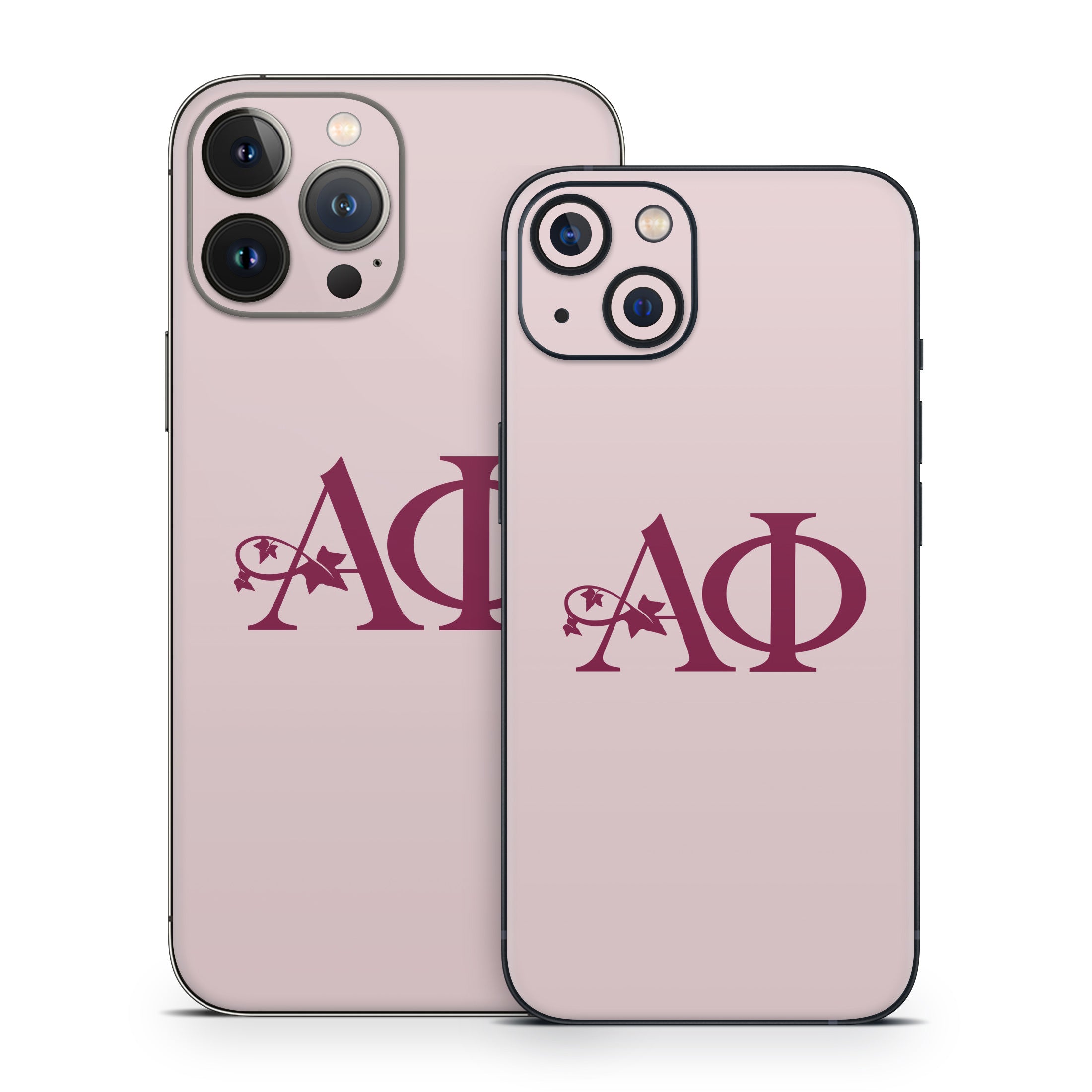 Alpha Phi Greek Letters Ivory - Apple iPhone 13 Skin