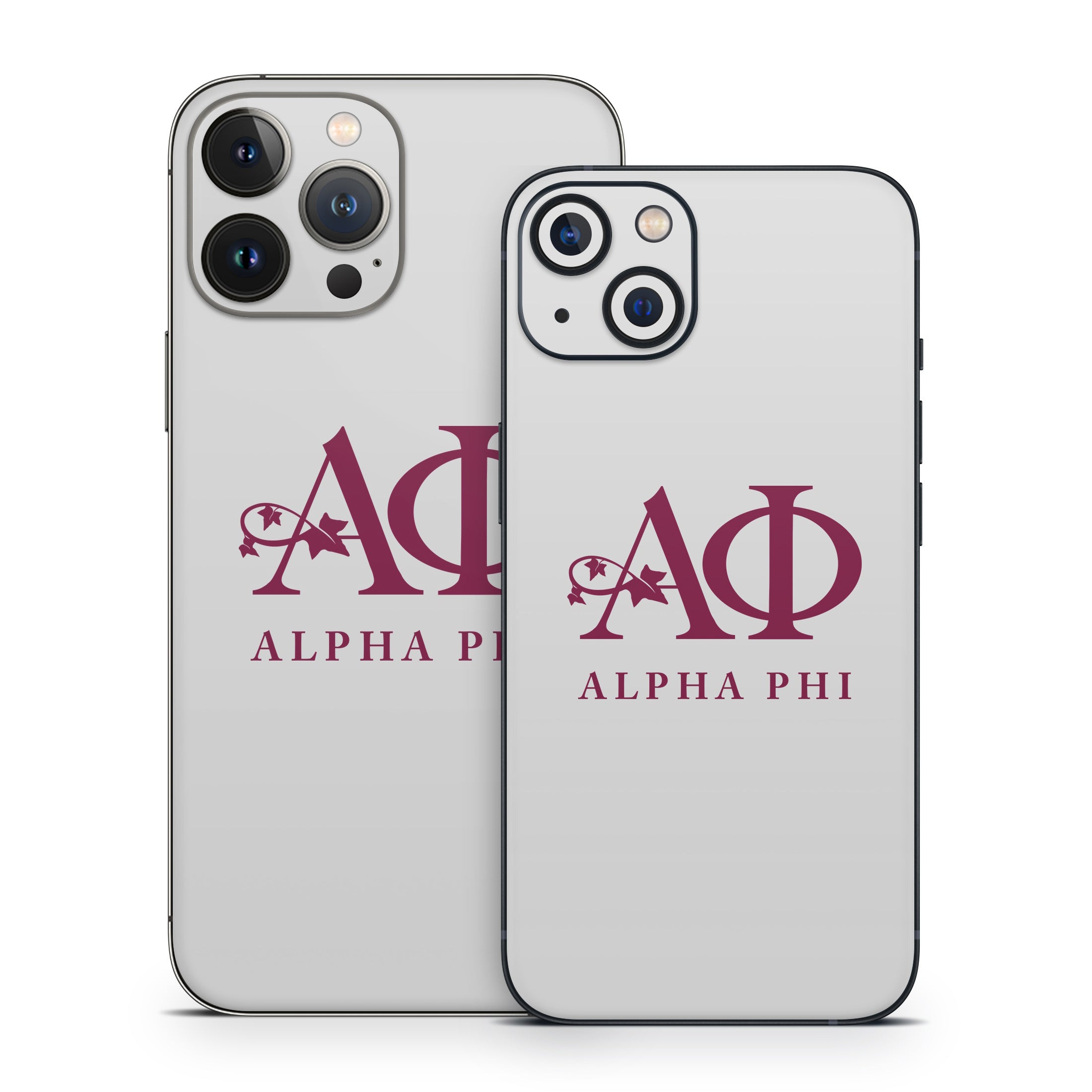 Alpha Phi Silver - Apple iPhone 13 Skin