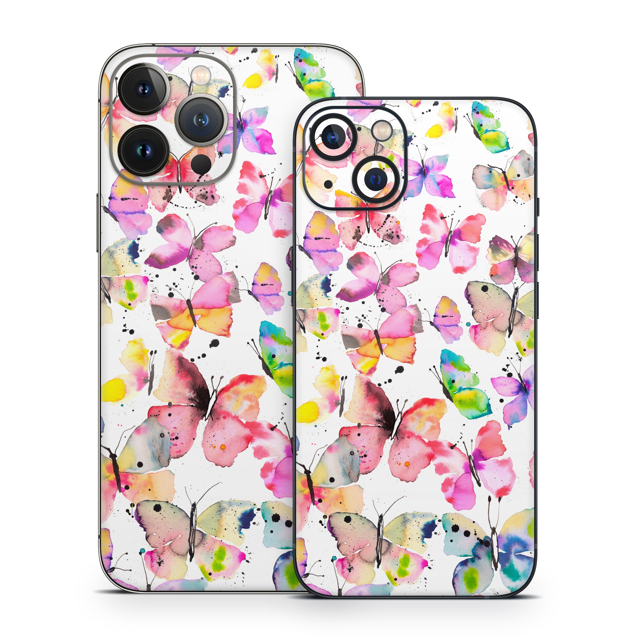 Artistic Butterflies - Apple iPhone 13 Skin