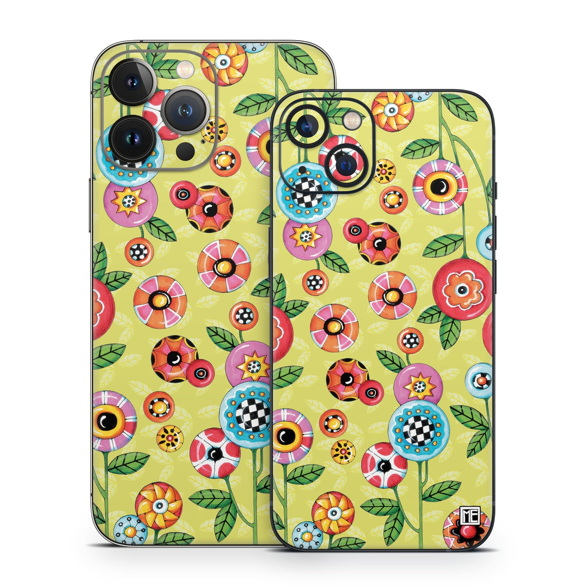 Button Flowers - Apple iPhone 13 Skin