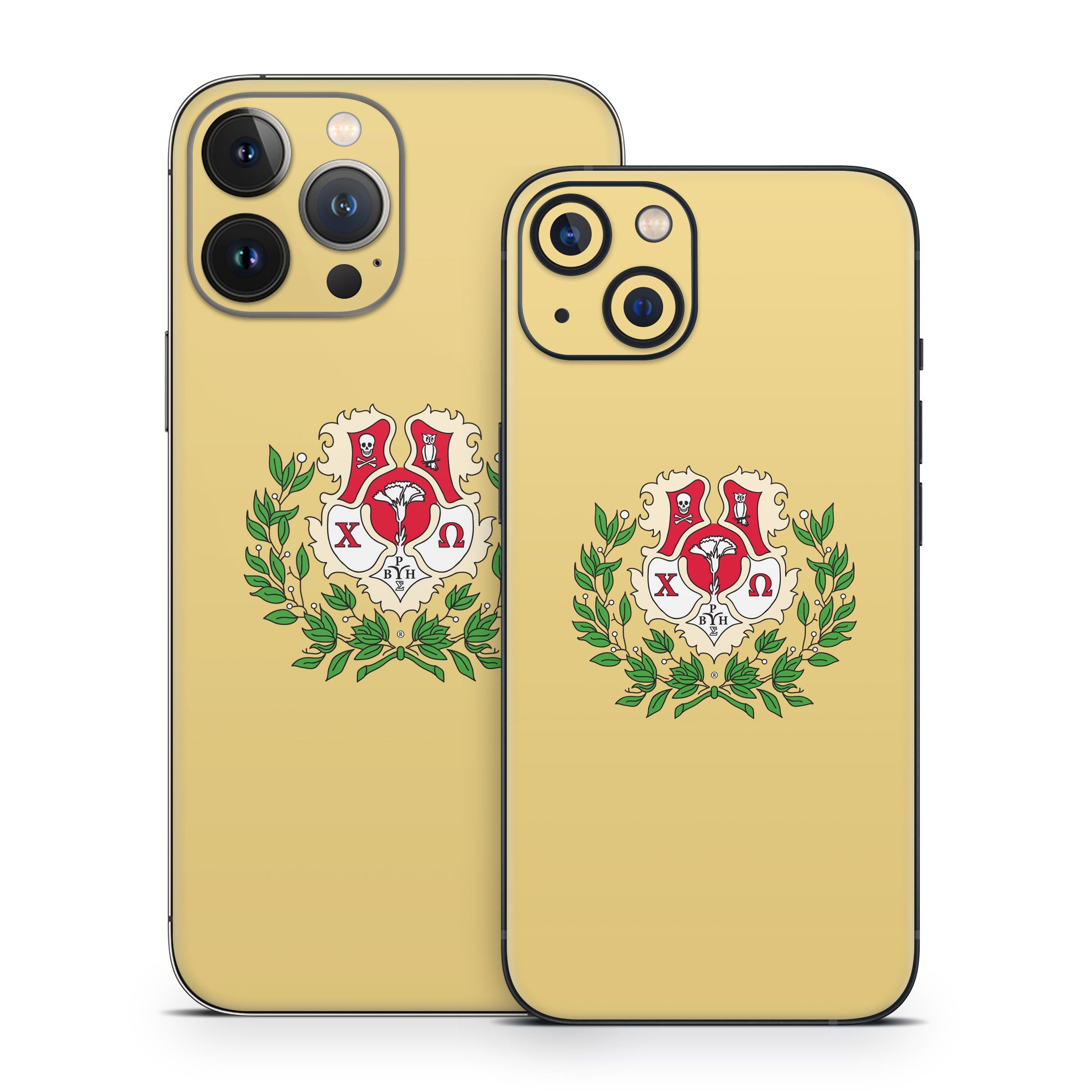 Chi Omega Crest Straw - Apple iPhone 13 Skin