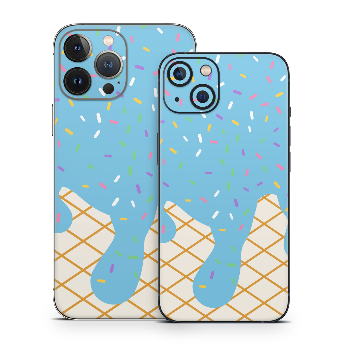Cotton Candy Ice Cream Drip - Apple iPhone 13 Skin