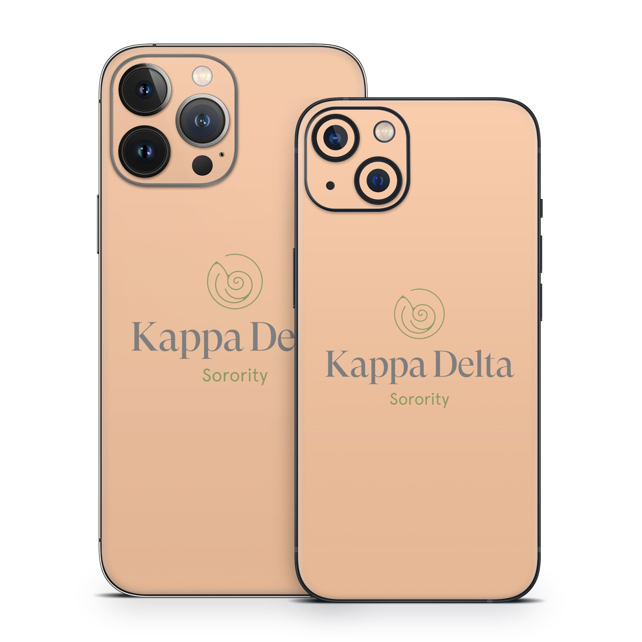 Kappa Delta Primary Logo Empowered Peach - Apple iPhone 13 Skin
