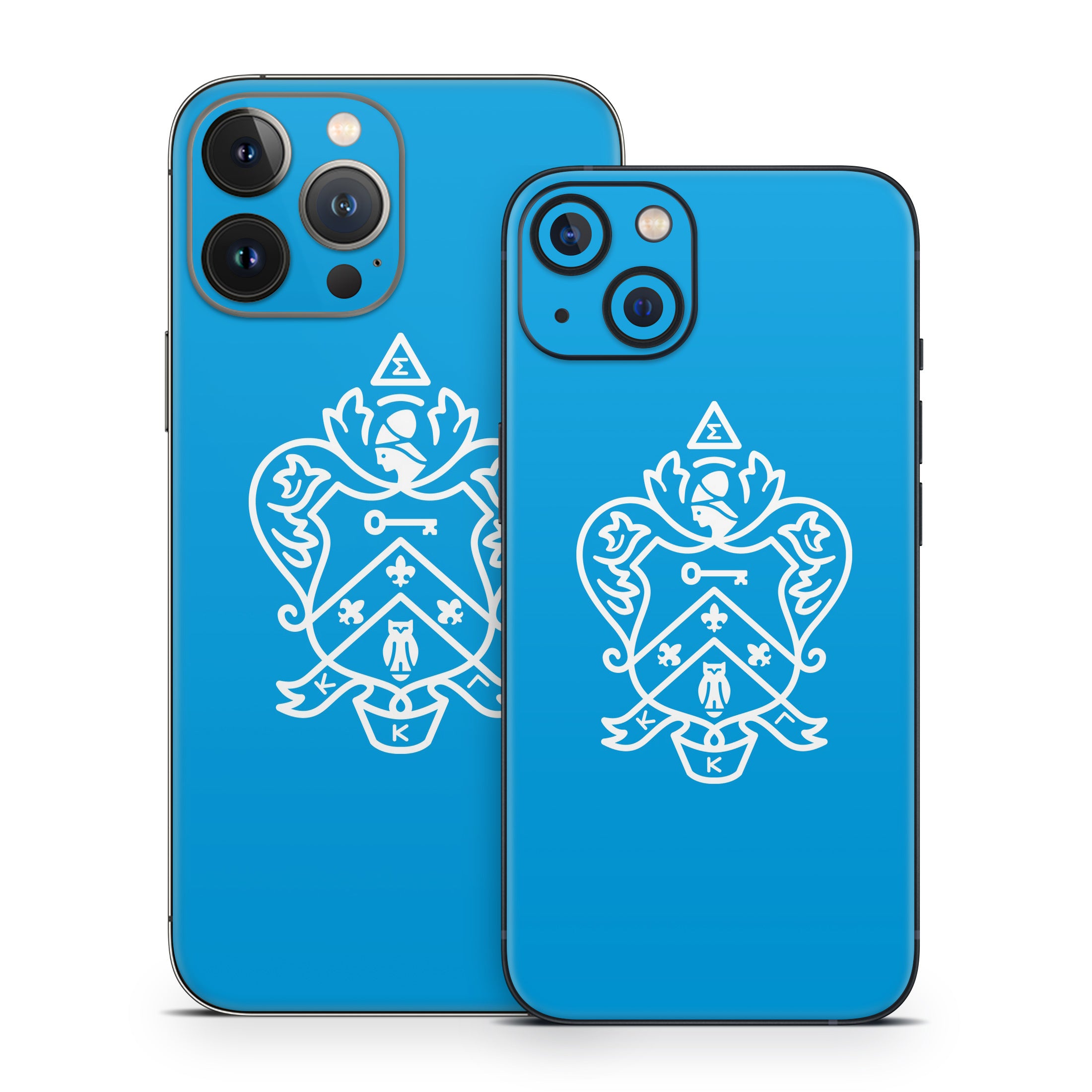 Kappa Kappa Gamma Coat of Arms Gamma Blue - Apple iPhone 13 Skin