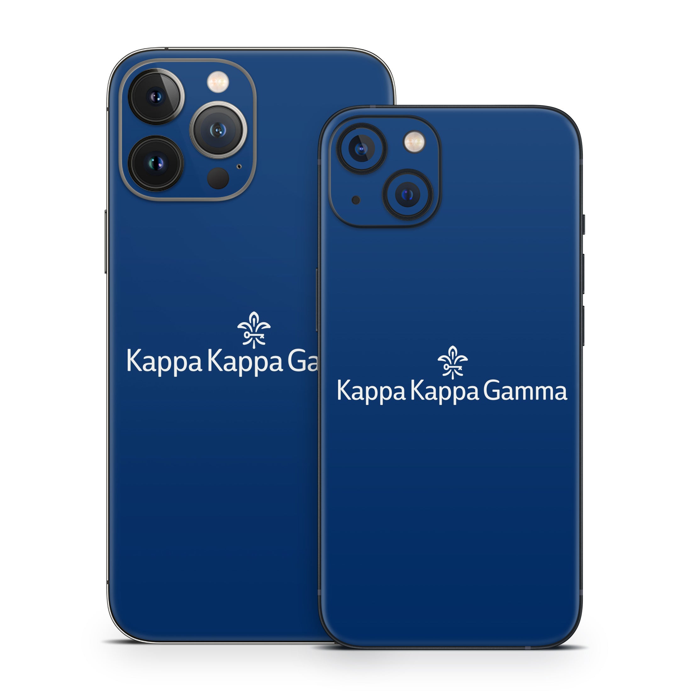 Kappa Kappa Gamma Brandmark Kappa Blue - Apple iPhone 13 Skin