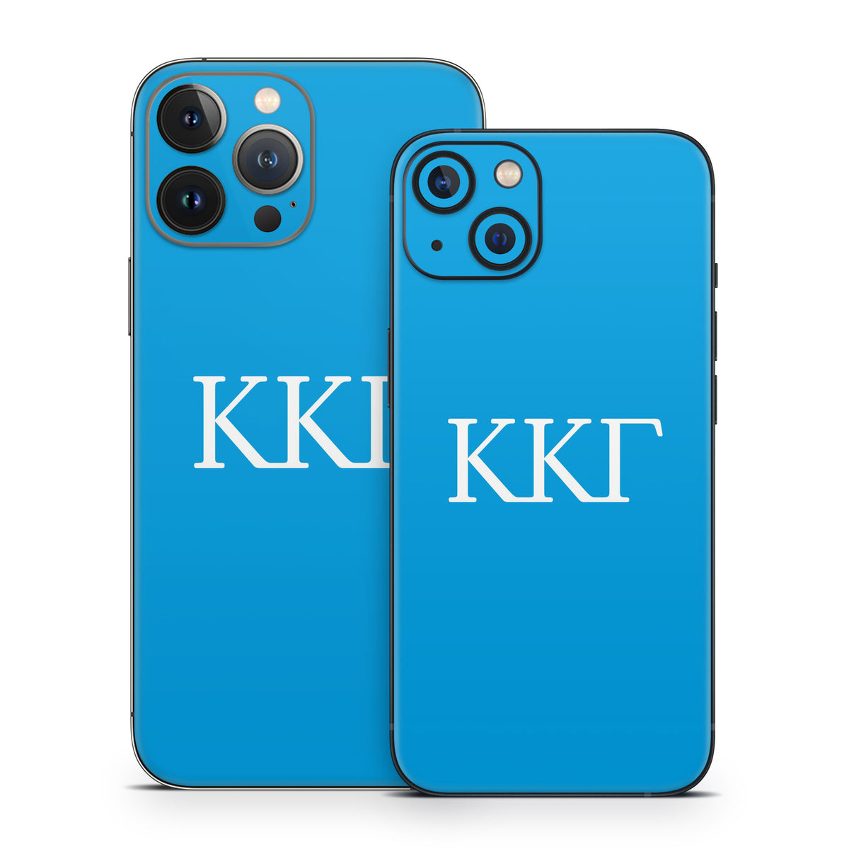 Kappa Kappa Gamma Greek Letters Gamma Blue - Apple iPhone 13 Skin