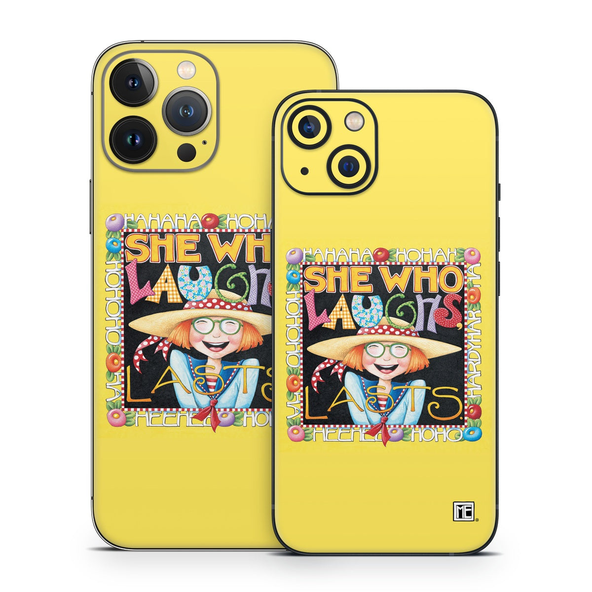 She Who Laughs - Apple iPhone 13 Skin