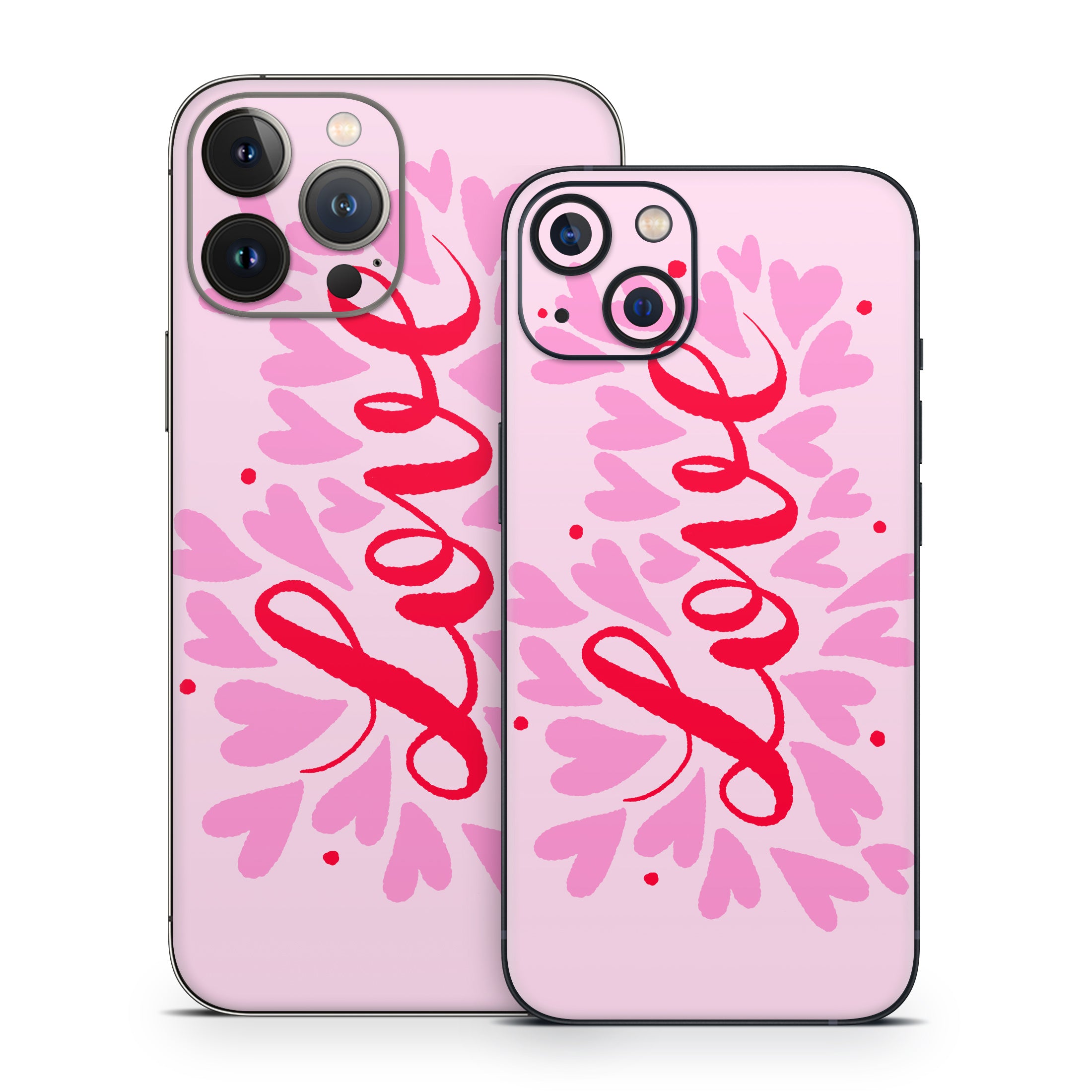 Love Hearts - Apple iPhone 13 Skin