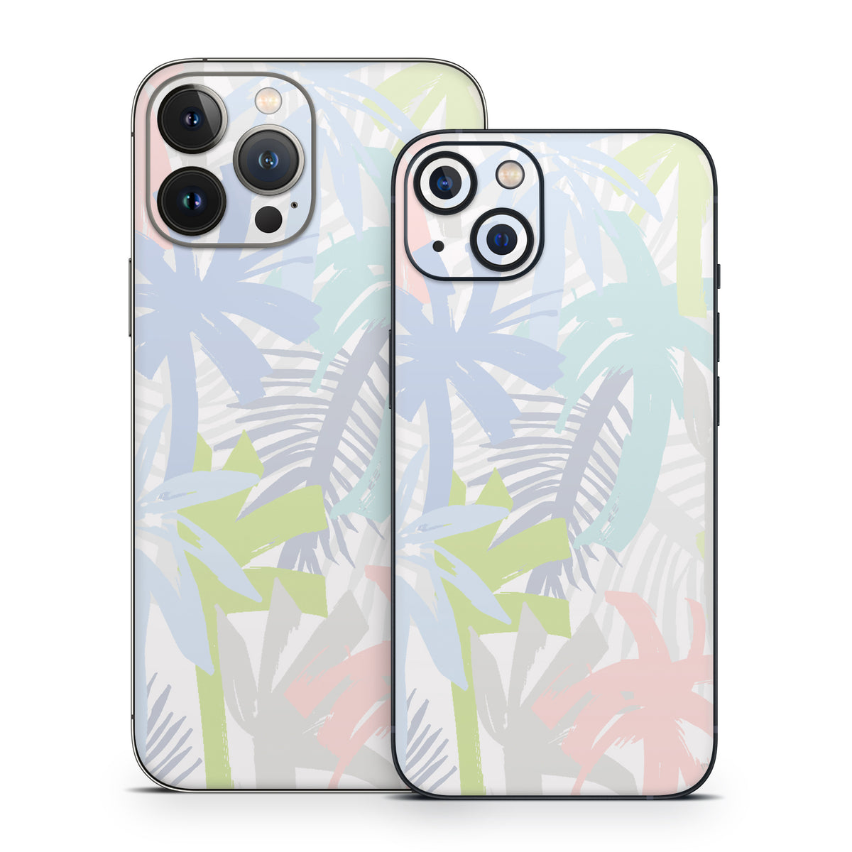 Pastel Palms - Apple iPhone 13 Skin