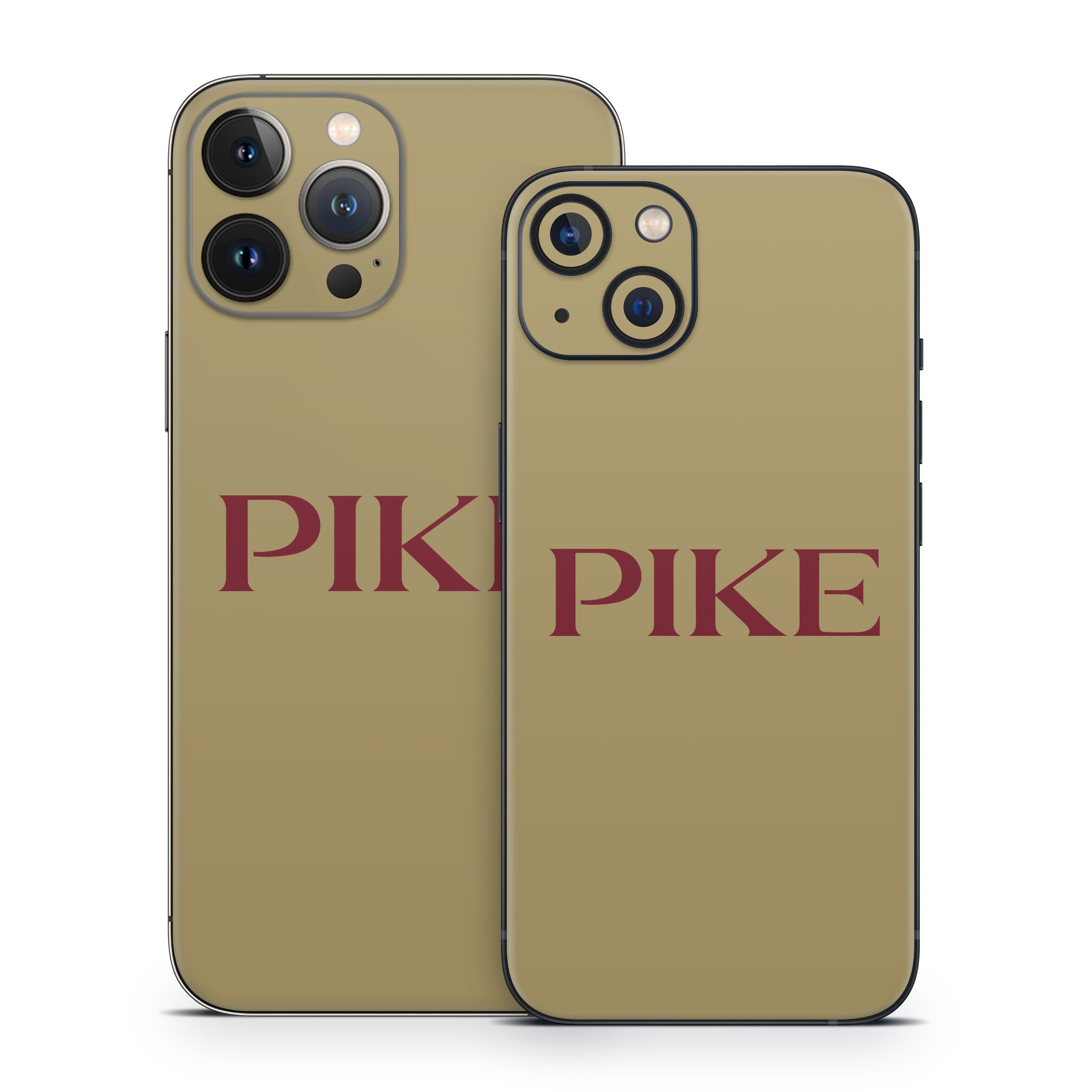 Pi Kappa Alpha PIKE Logo Gold - Apple iPhone 13 Skin