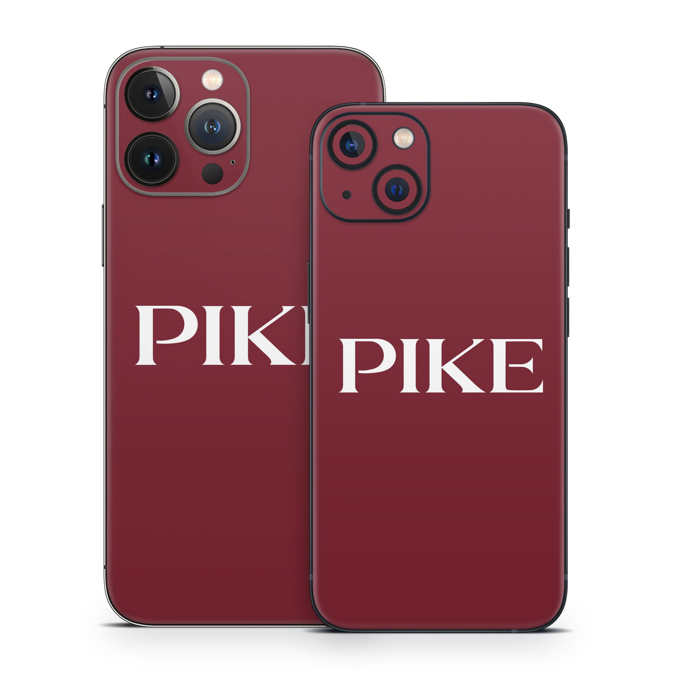 Pi Kappa Alpha PIKE Logo Garnet - Apple iPhone 13 Skin