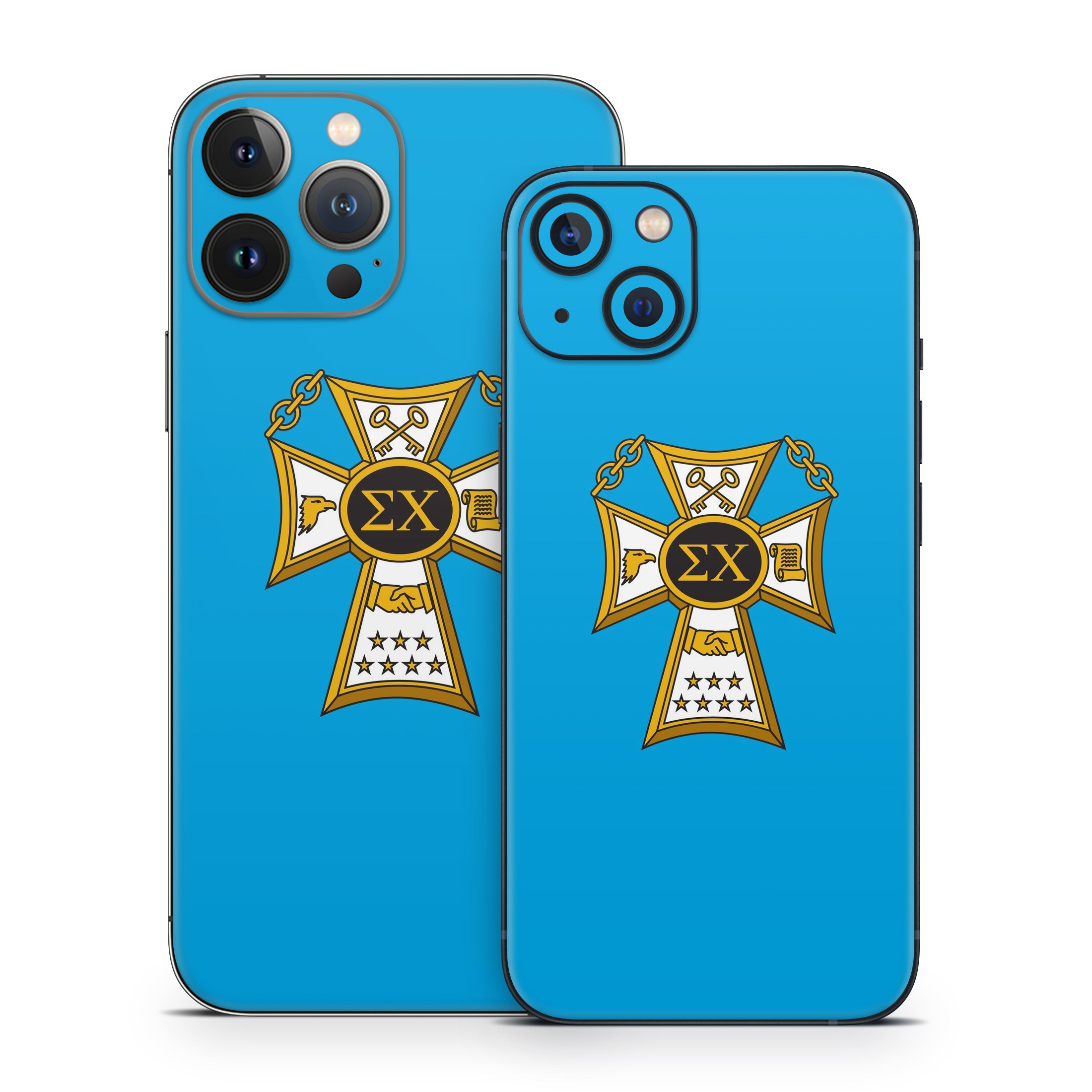 Sigma Chi Badge Blue - Apple iPhone 13 Skin