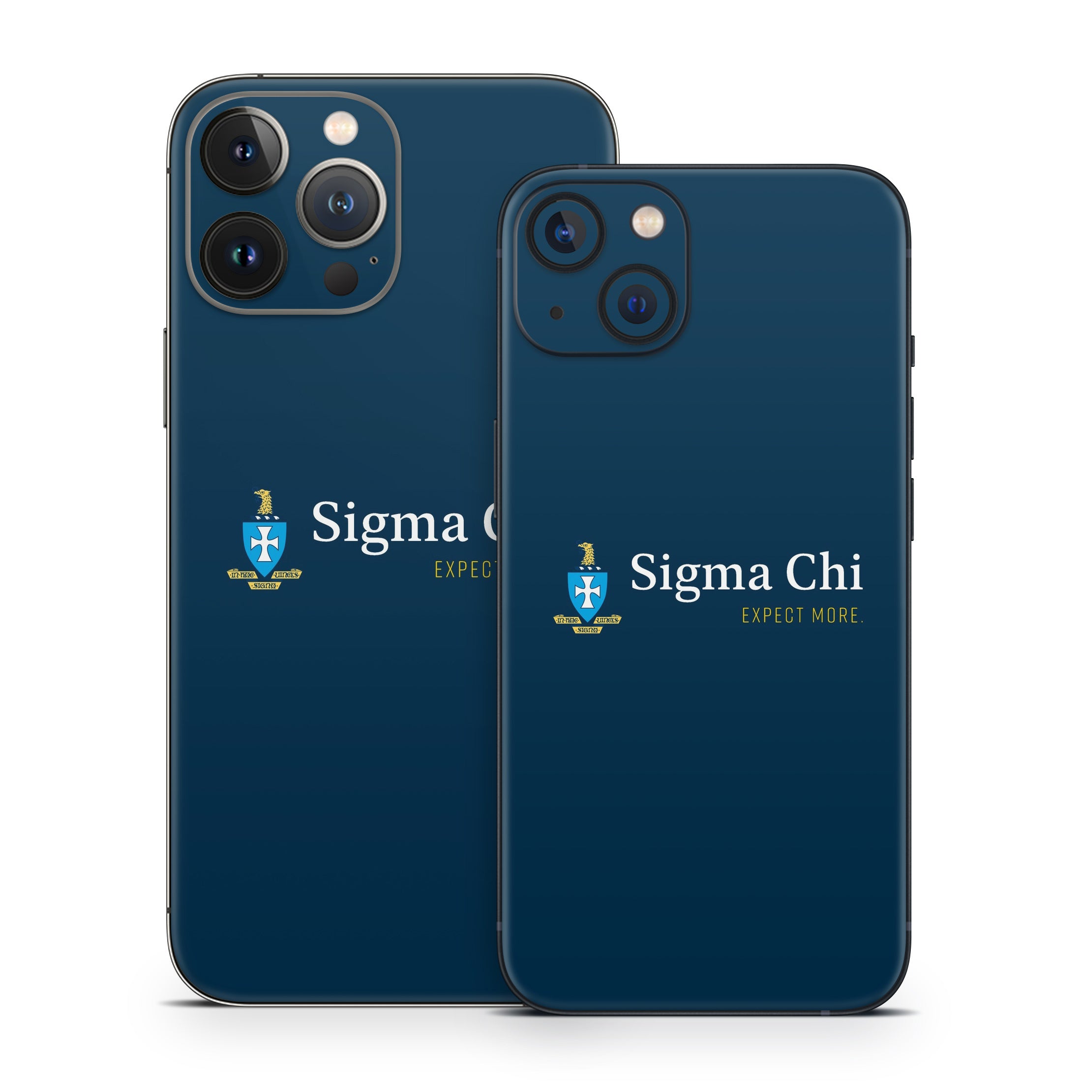 Sigma Chi Logo Navy - Apple iPhone 13 Skin
