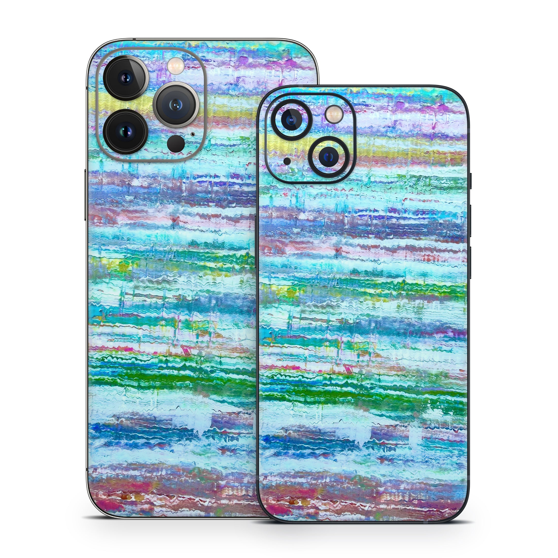 Textured Stripes - Apple iPhone 13 Skin