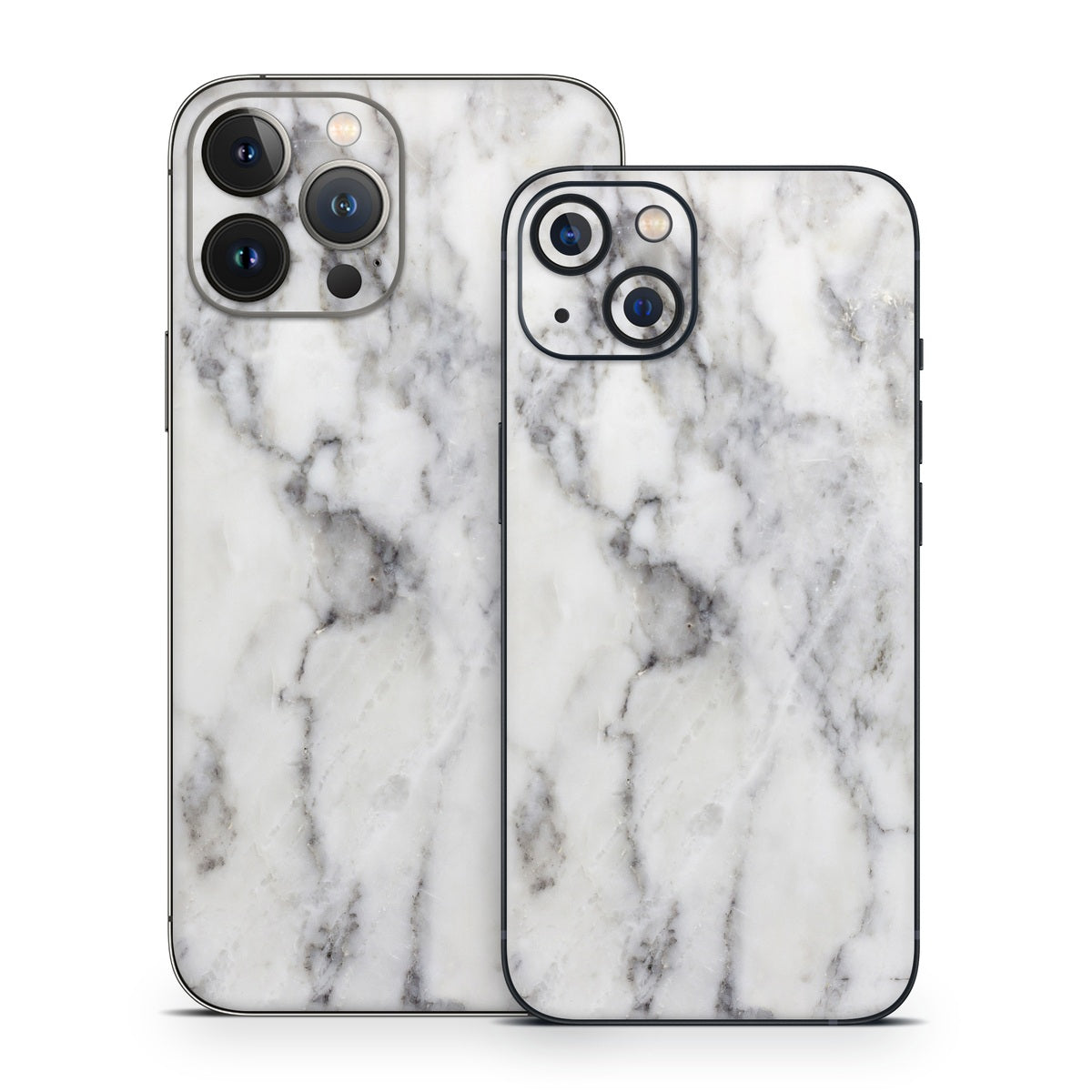 White Marble - Apple iPhone 13 Skin