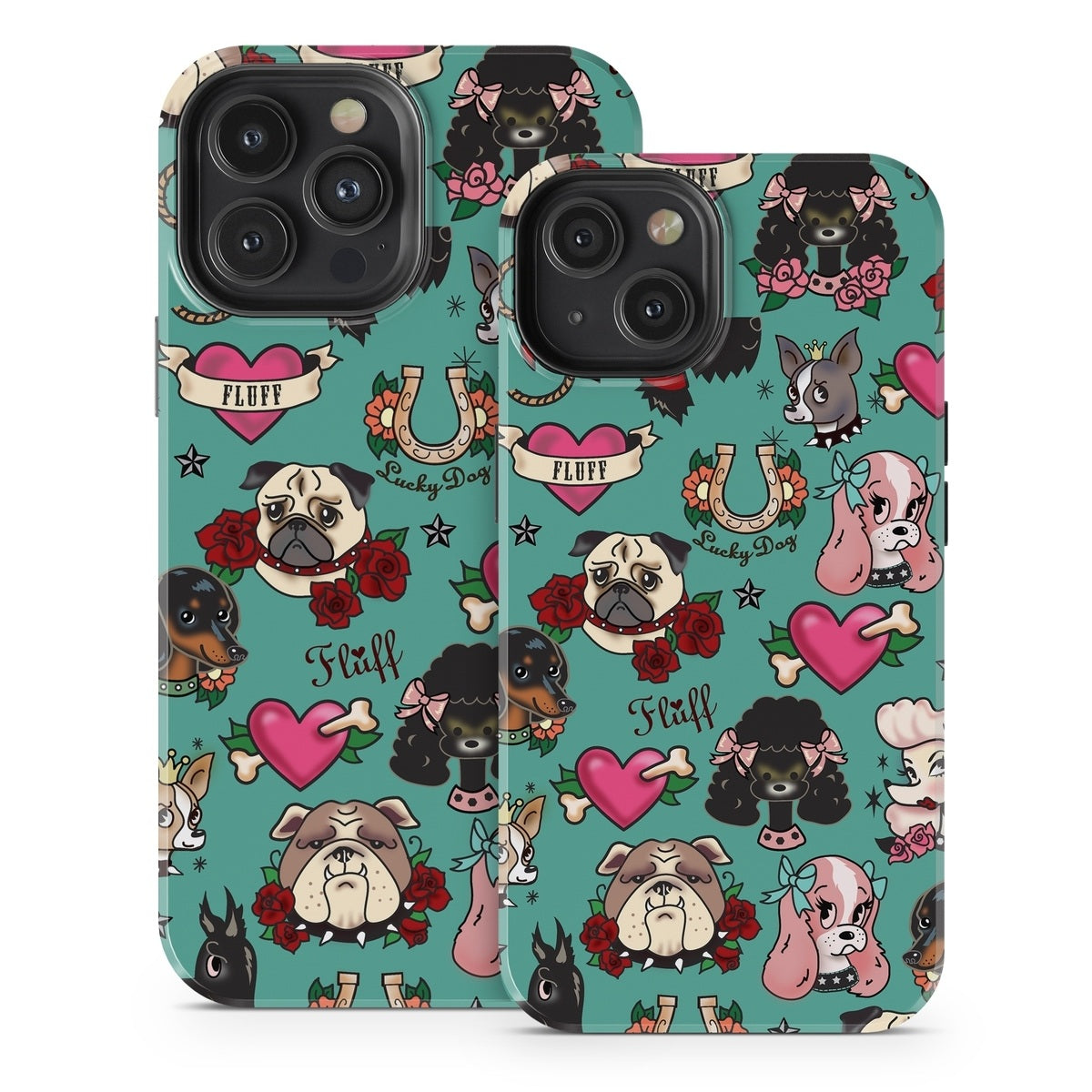 Tattoo Dogs - Apple iPhone 13 Tough Case